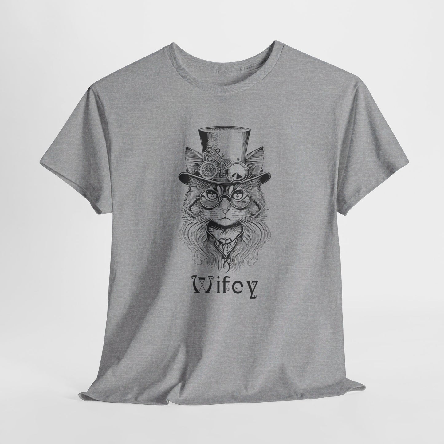 Wifey T-Shirt For Steampunk Wedding TShirt For Bride T Shirt For Couples Shirt For New Wife Shirt