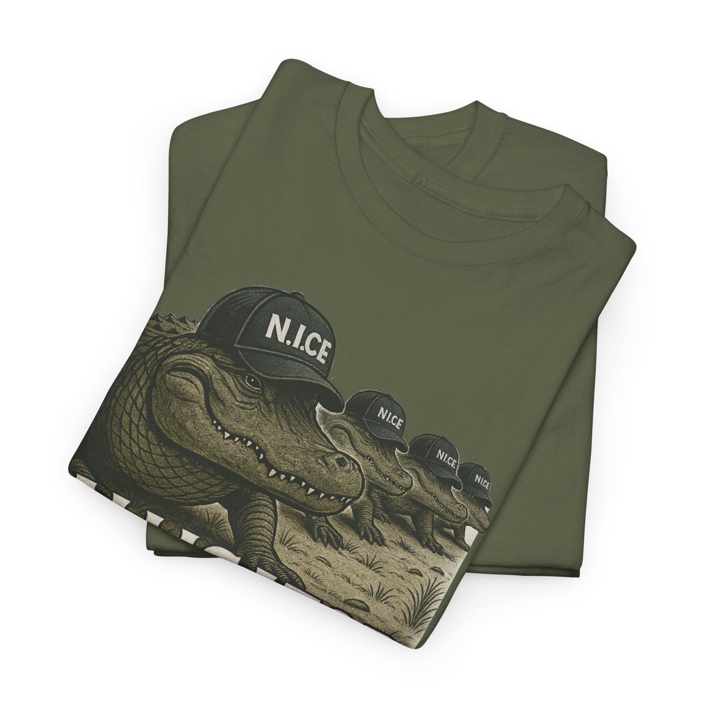 Alligator Alcatraz Crocodilian Enforcement T-Shirt