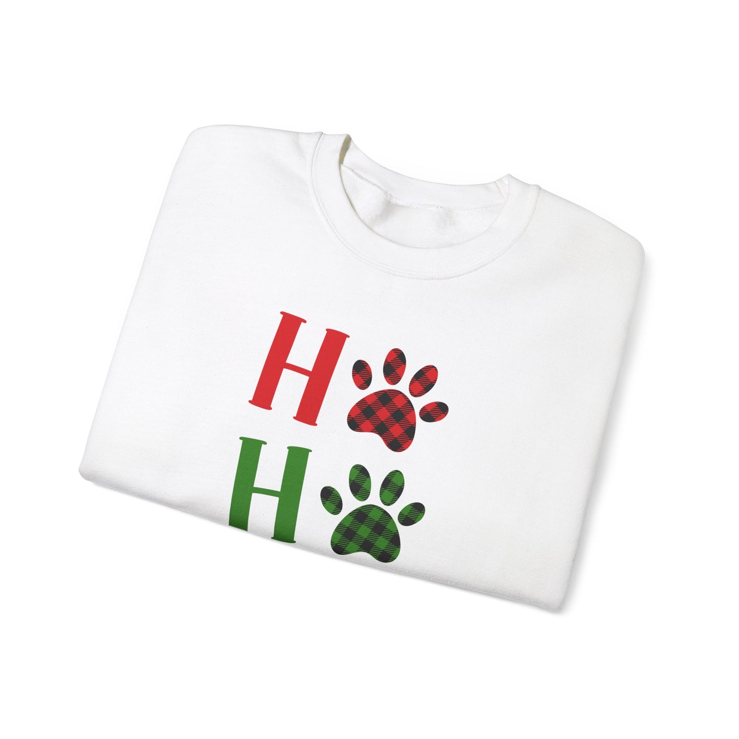 Christmas Paws Sweatshirt For Ho Ho Ho Shirt For Festive Holiday Winter Wear