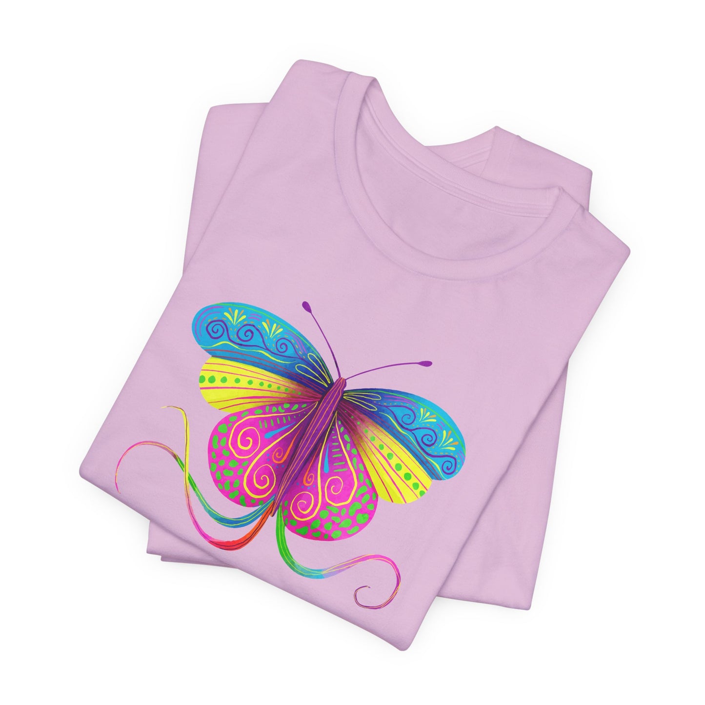 Butterfly T-Shirt For Mexican Folk Art T Shirt For Cinco de Mayo Watercolor TShirt