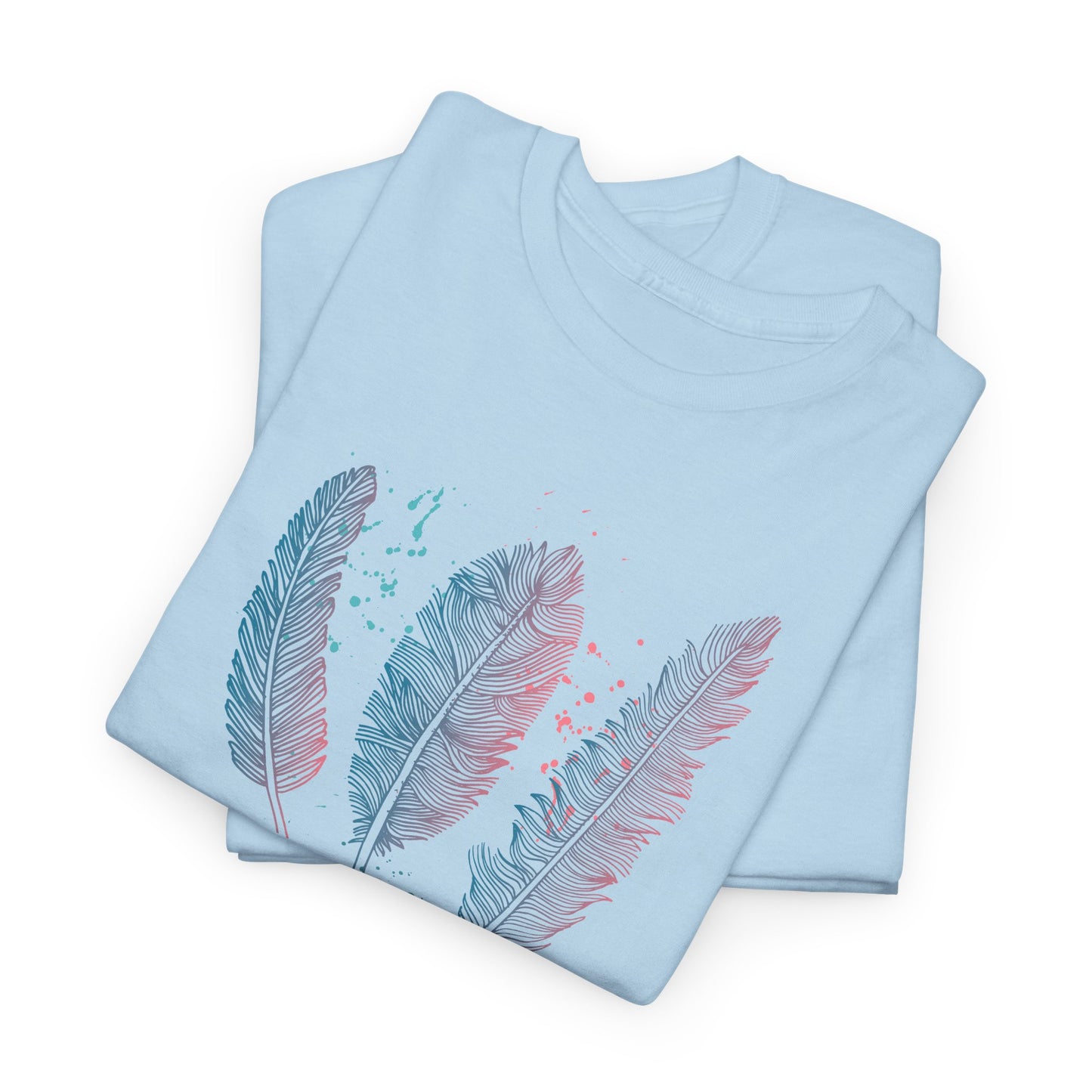 Angel T-Shirt For Sentimental TShirt For Thoughtful Shirt For Spiritual T-Shirt For Woman Shirt With Feathers Tee