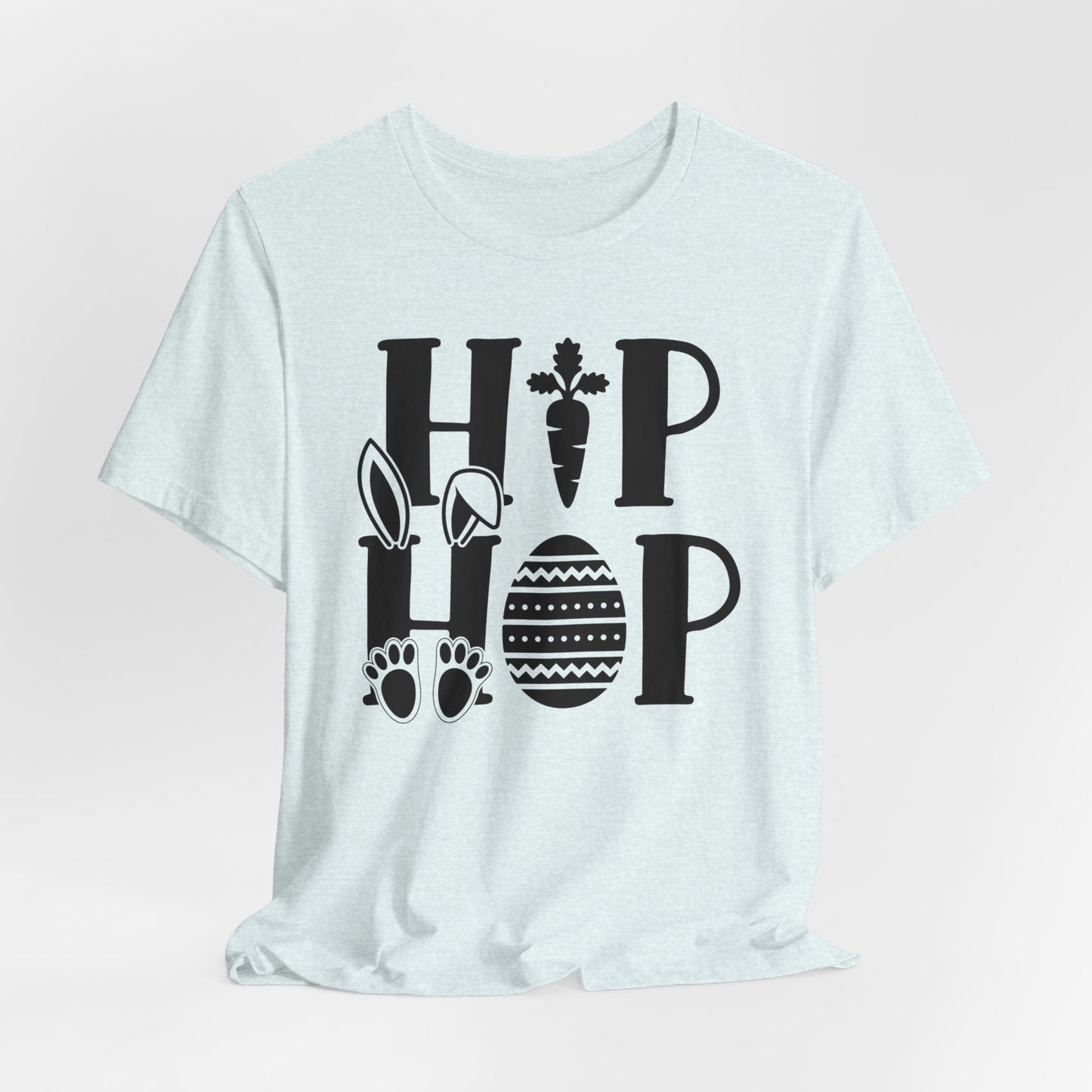 Hip Hop T-Shirt For Funny Easter T Shirt For Cute Bunny T Shirt