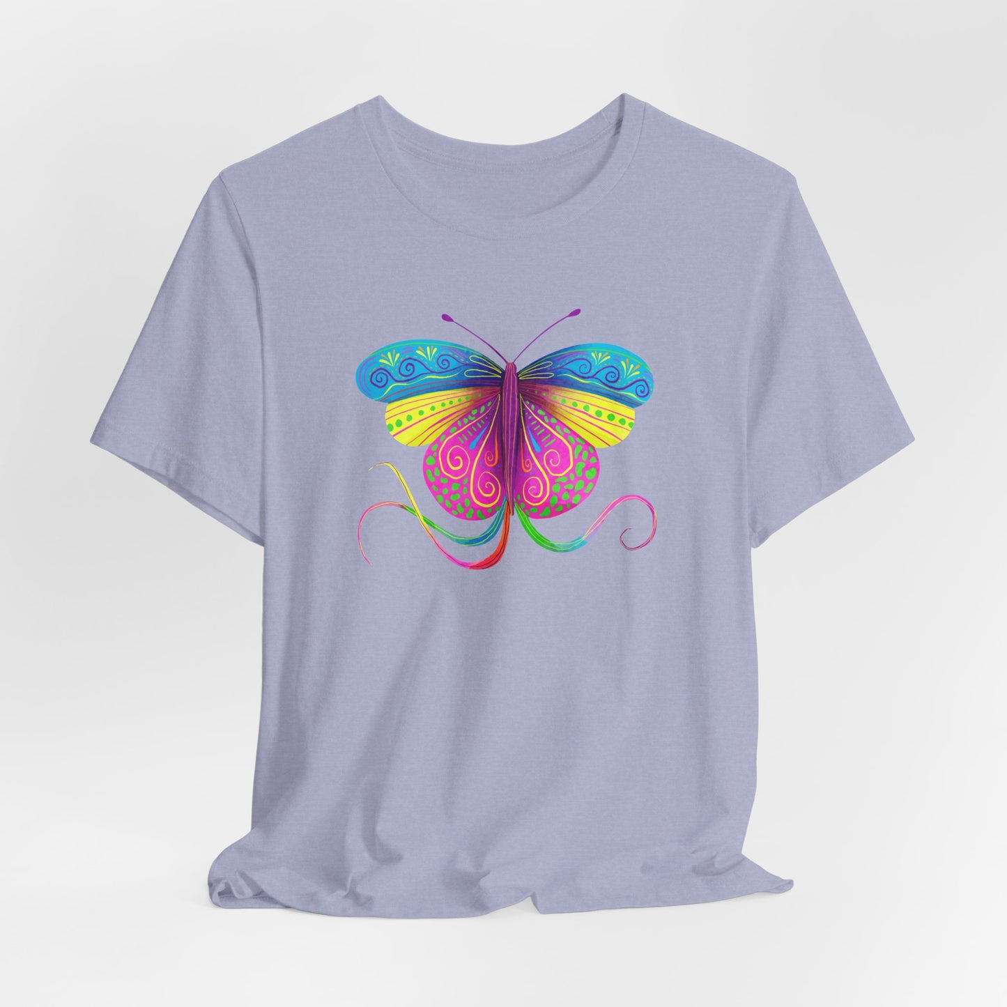 Butterfly T-Shirt For Mexican Folk Art T Shirt For Cinco de Mayo Watercolor TShirt