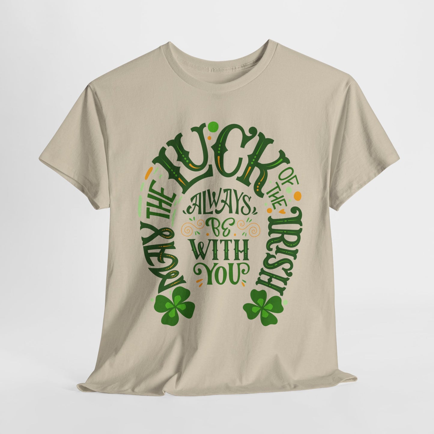 Luck Of The Irish T-Shirt For Horseshoe TShirt For Saint Paddy's Day T Shirt