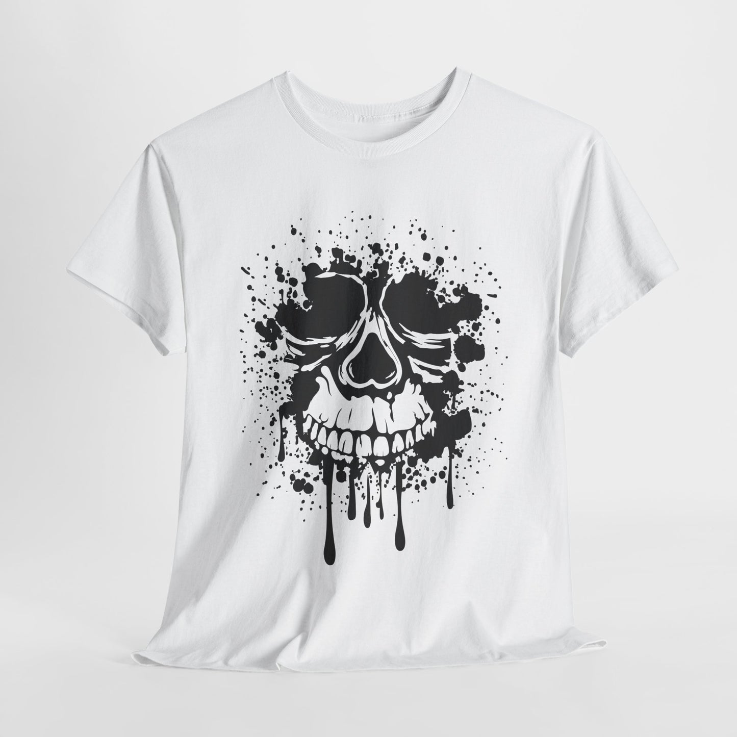 Skull Tattoo T-Shirt For Scary Costume T Shirt For Halloween TShirt For Graphic Tee