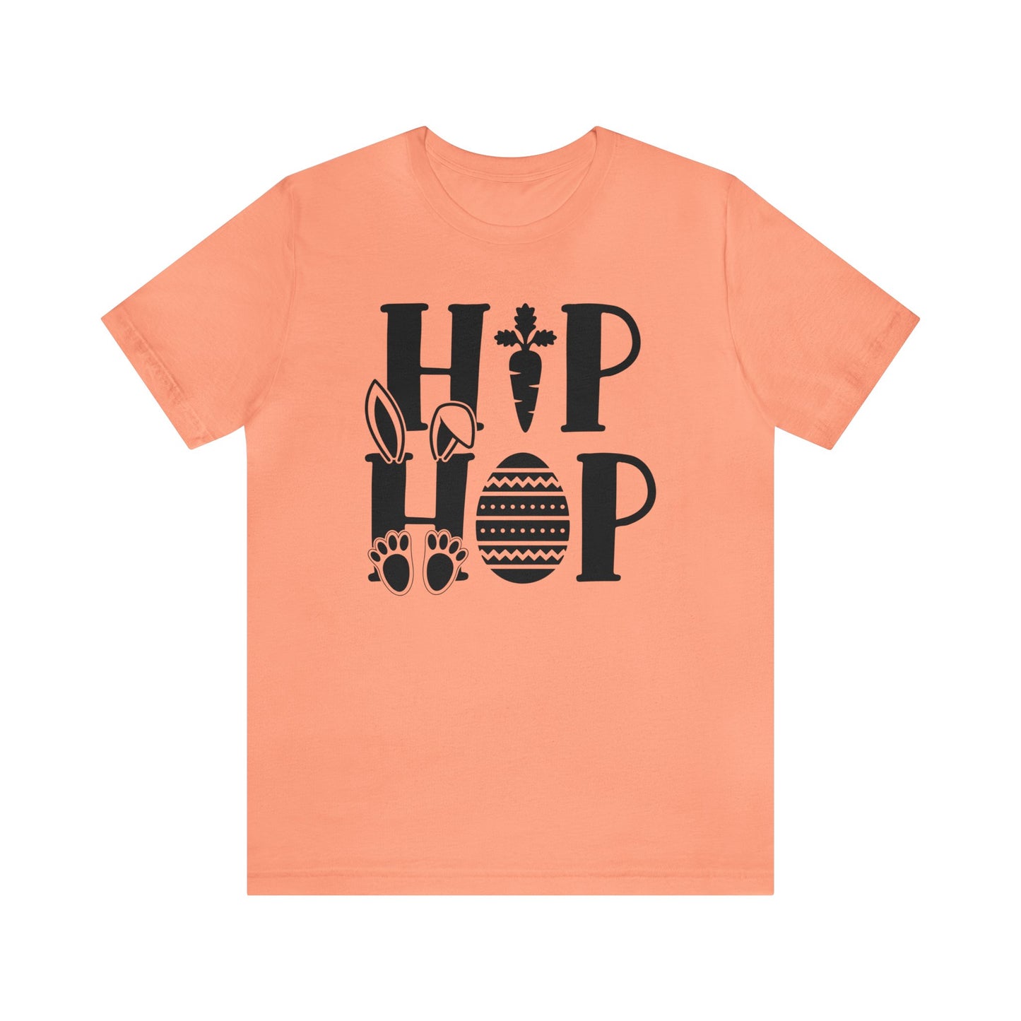 Hip Hop T-Shirt For Funny Easter T Shirt For Cute Bunny T Shirt