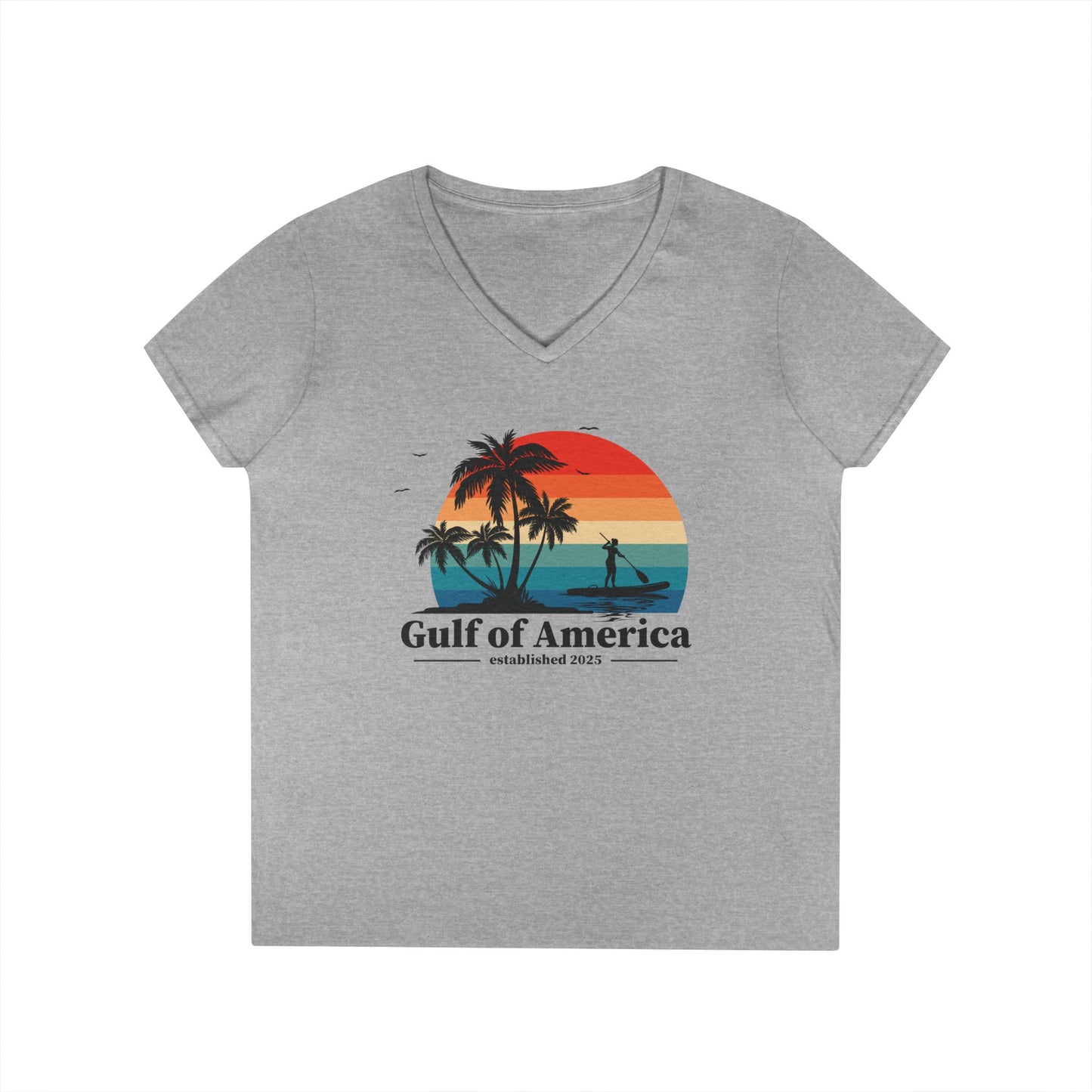 Gulf of America Paddleboard T-Shirt - Coastal 2025 Tee