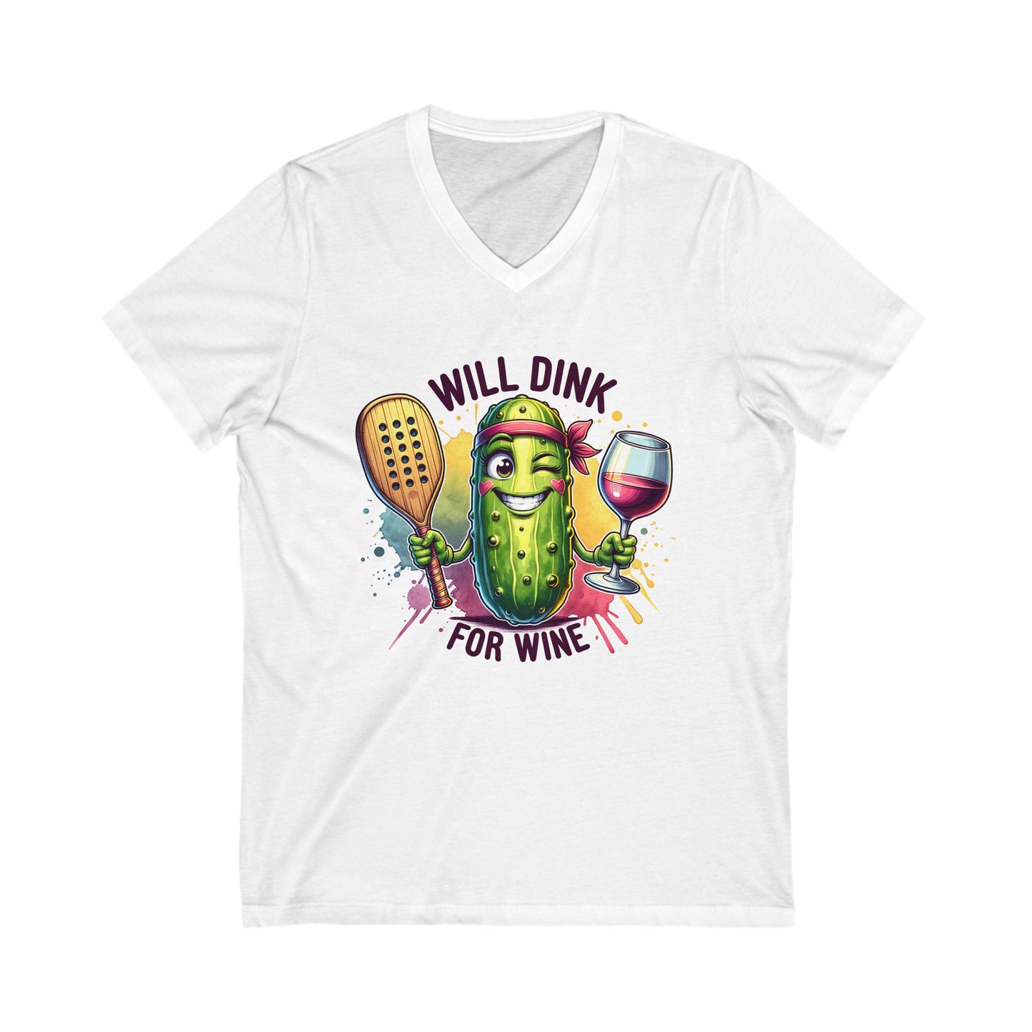 Cute Pickleball T-Shirt For Dink TShirt For Wine Lovers T Shirt For Picklers