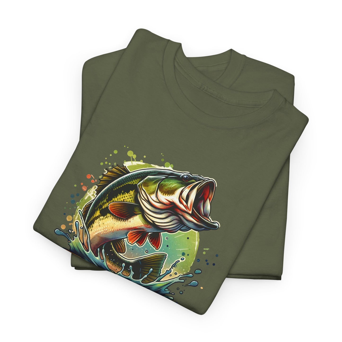 Hooked T-Shirt For Fishing T Shirt For Bass TShirt For Sportsman Tee