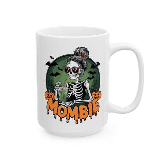 Mombie Ceramic Mug For Halloween Coffee Cup For Funny Mom Gift