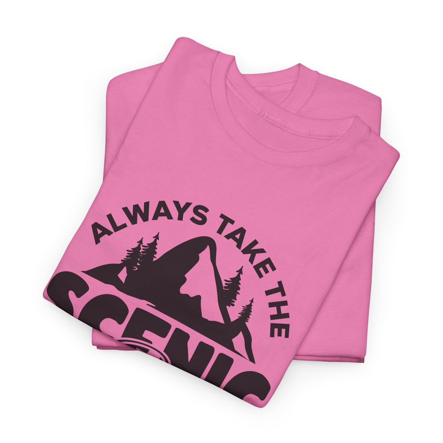 Scenic Route T-Shirt For Adventure TShirt For Great Outdoors T Shirt For Mountains Tee