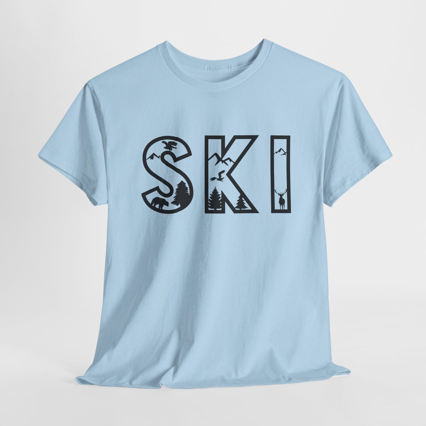 Ski T-Shirt For Winter Sports T Shirt For Apres Ski TShirt