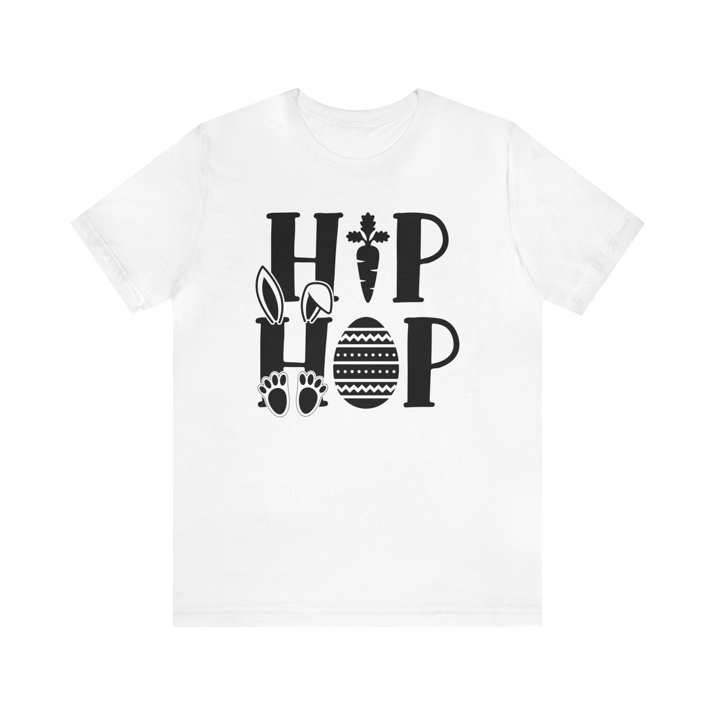 Hip Hop T-Shirt For Funny Easter T Shirt For Cute Bunny T Shirt