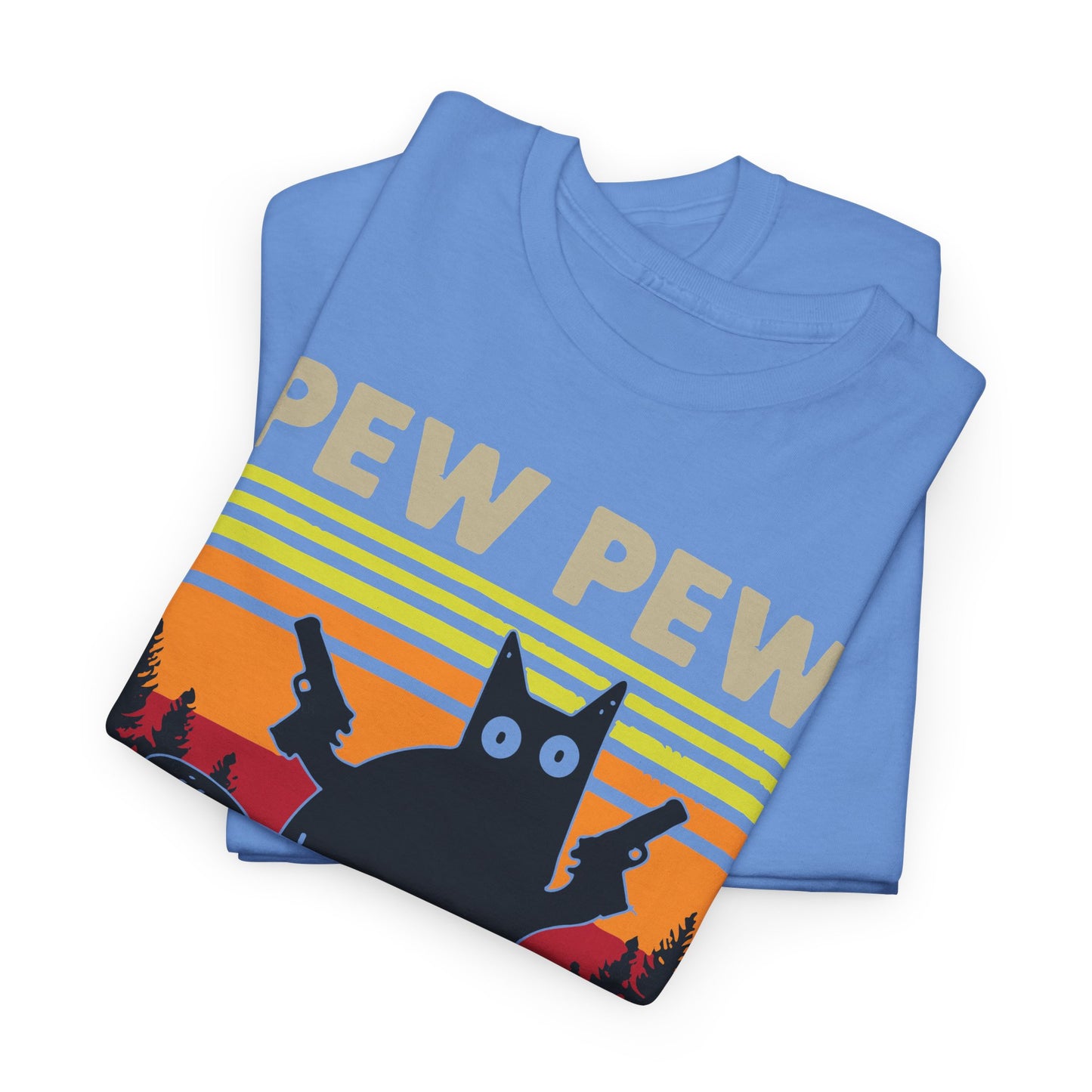 Pew Pew Madafakas T-Shirt For Funny Cat T Shirt For Sarcastic Humor TShirt