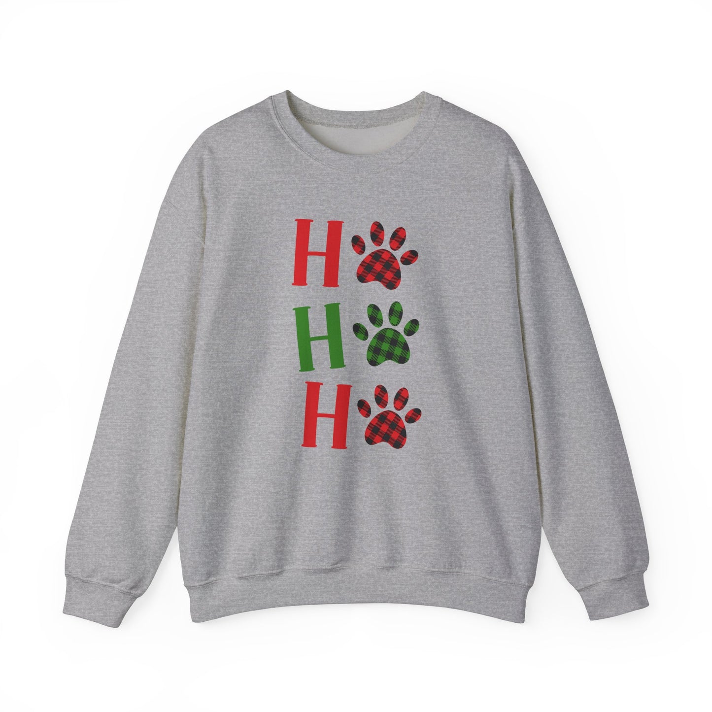 Christmas Paws Sweatshirt For Ho Ho Ho Shirt For Festive Holiday Winter Wear