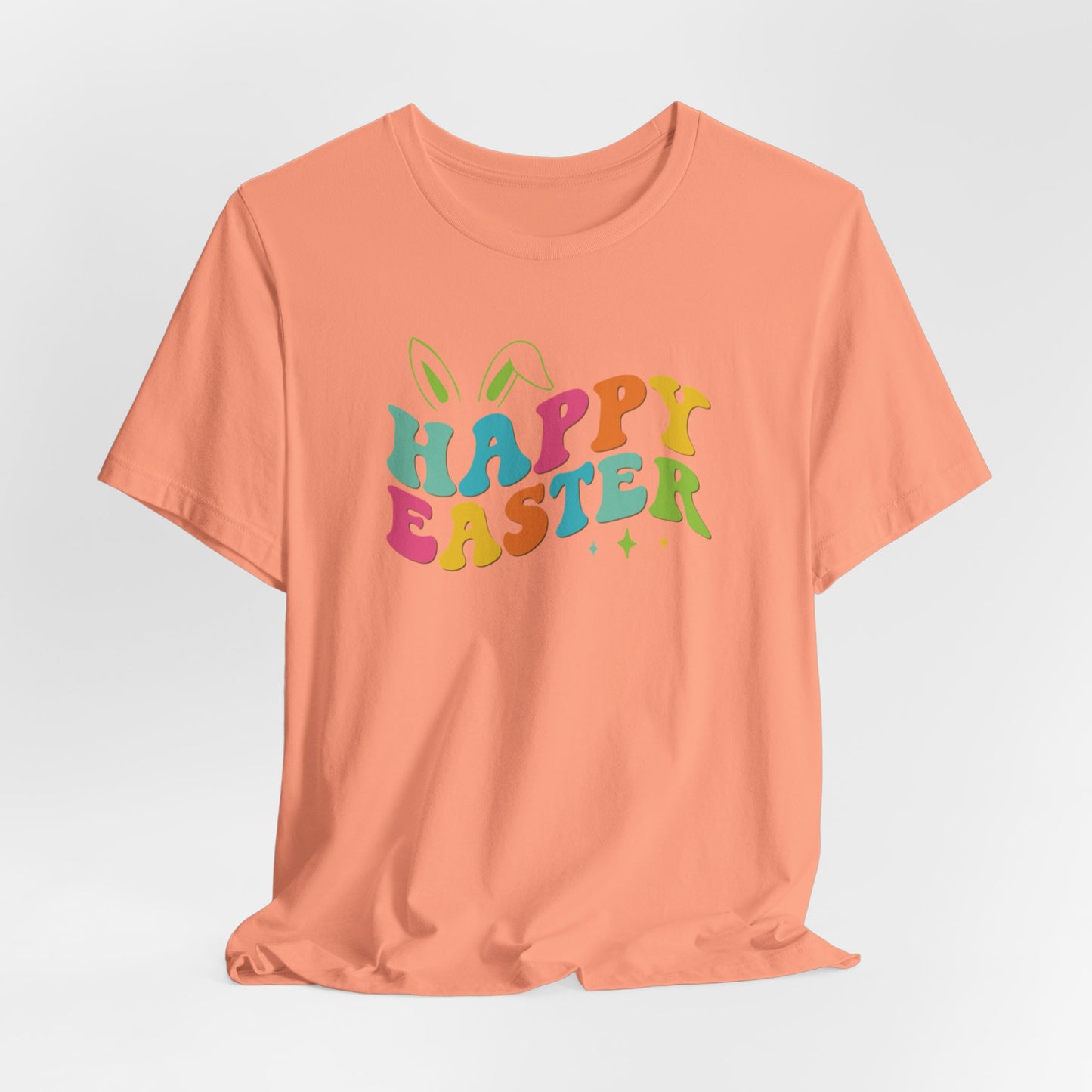 Bunny Ears T-Shirt For Happy Easter T Shirt For Colorful Rabbit Ears TShirt