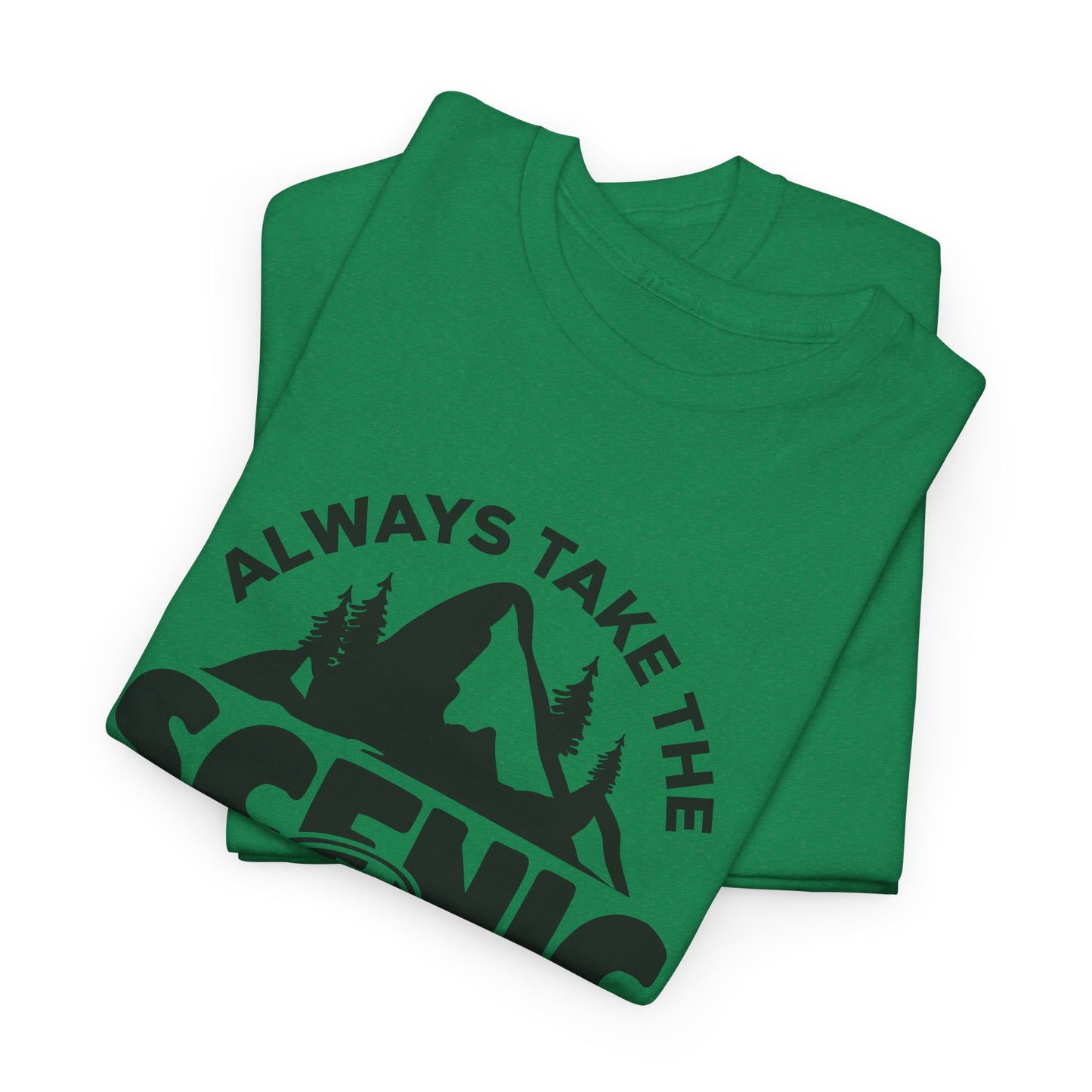 Scenic Route T-Shirt For Adventure TShirt For Great Outdoors T Shirt For Mountains Tee