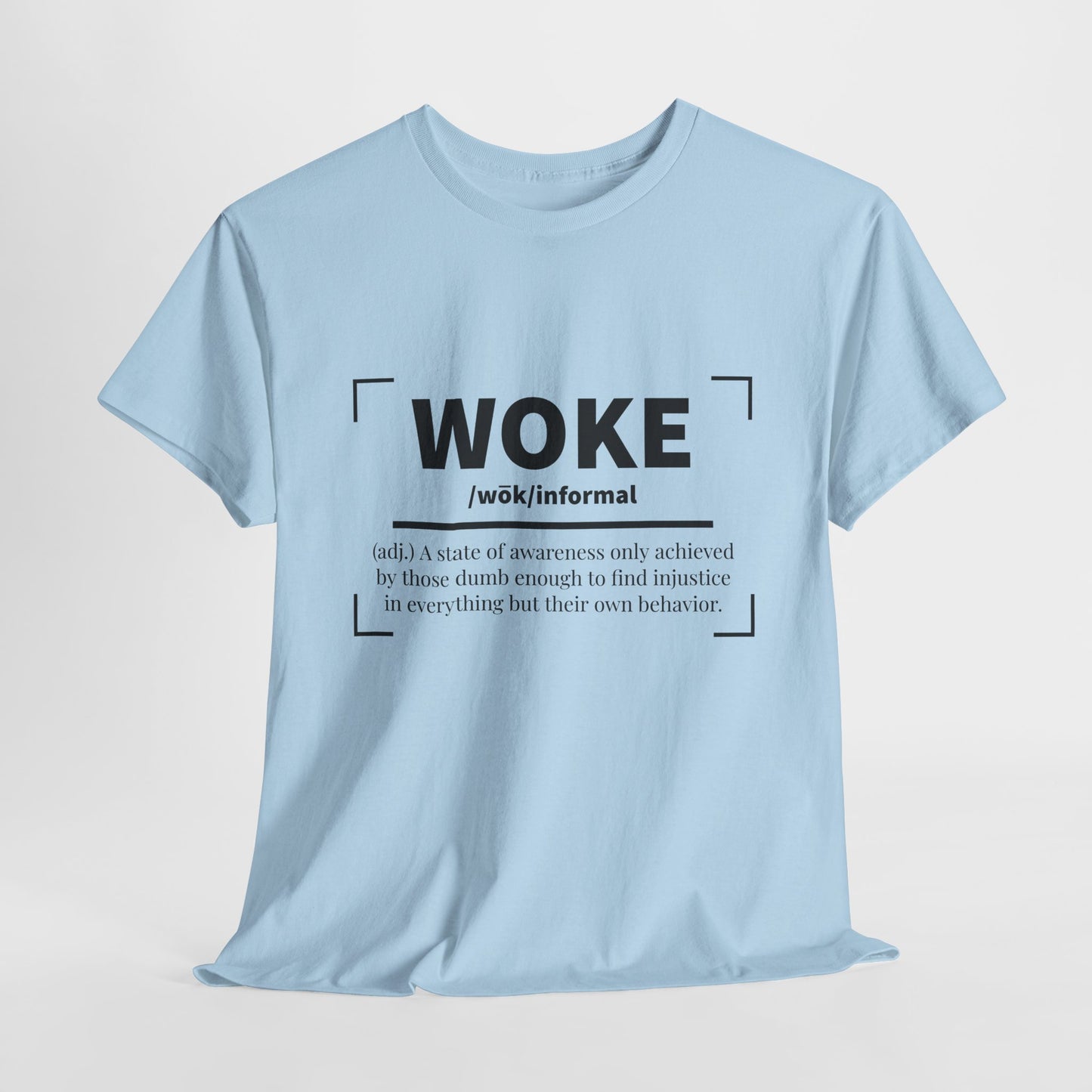 Woke Definition T-Shirt Anti Woke TShirt Conservative T Shirt Political Shirt Funny Political Shirt For Conservative Gift For Republican Tee