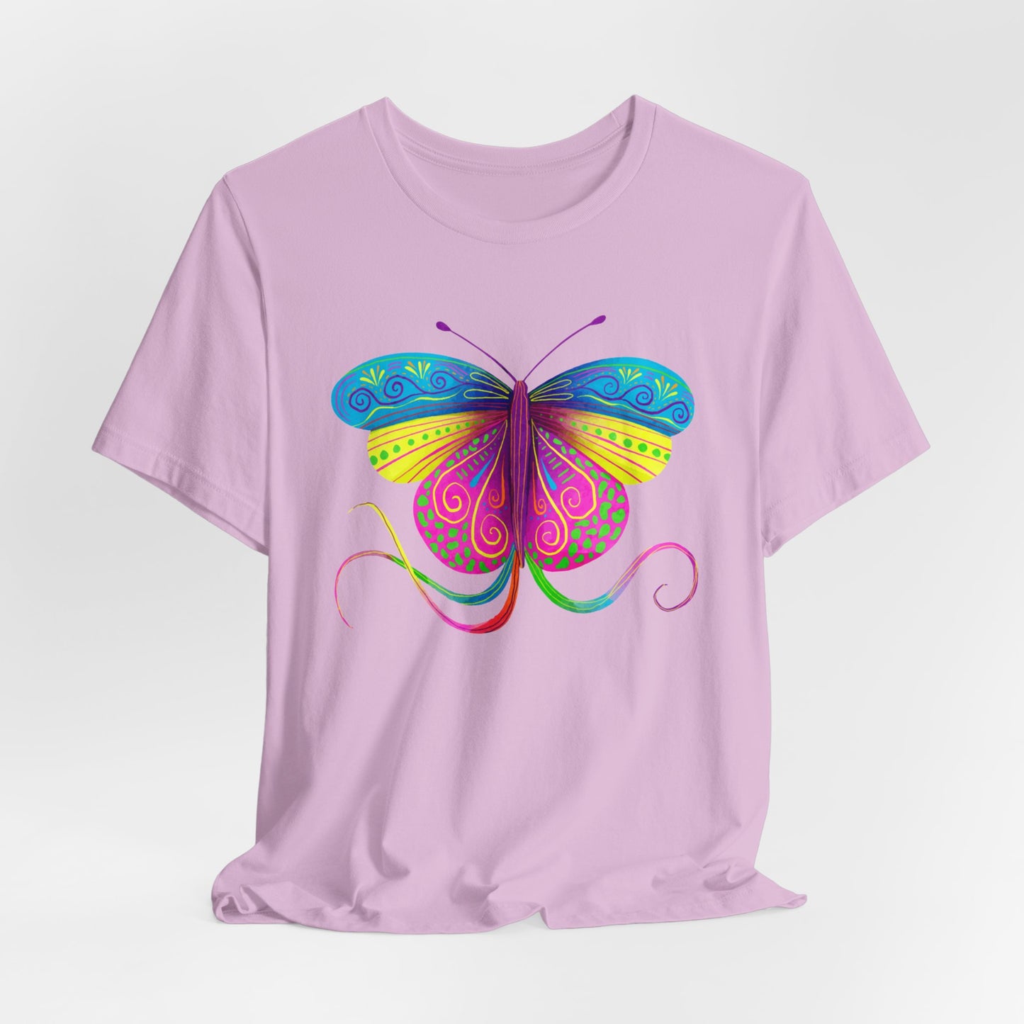 Butterfly T-Shirt For Mexican Folk Art T Shirt For Cinco de Mayo Watercolor TShirt