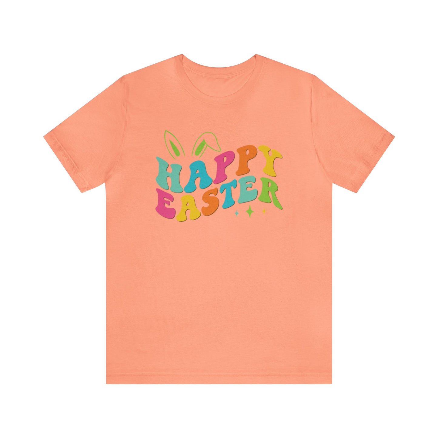 Bunny Ears T-Shirt For Happy Easter T Shirt For Colorful Rabbit Ears TShirt