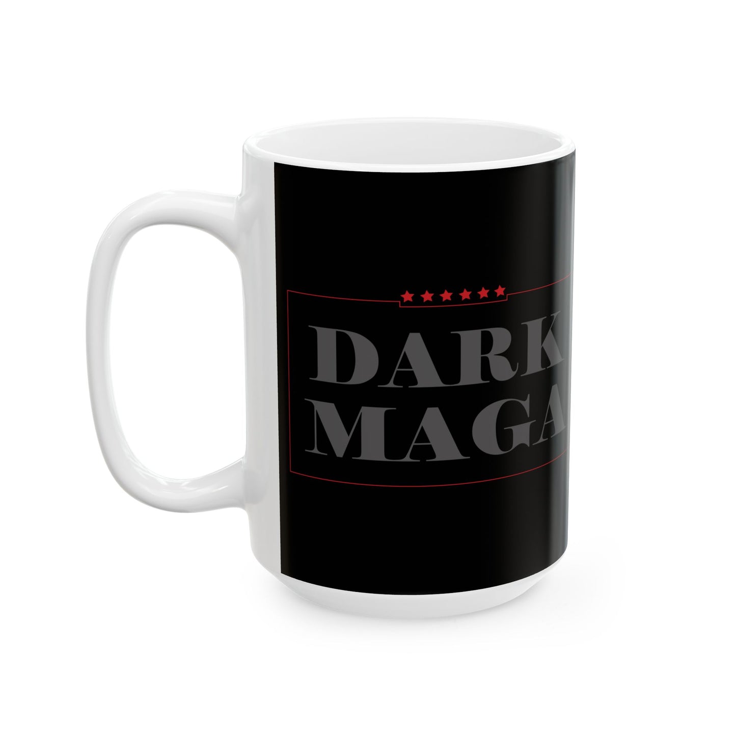 Dark MAGA Ceramic Coffee Mug For Hot tea And Cocoa Cup