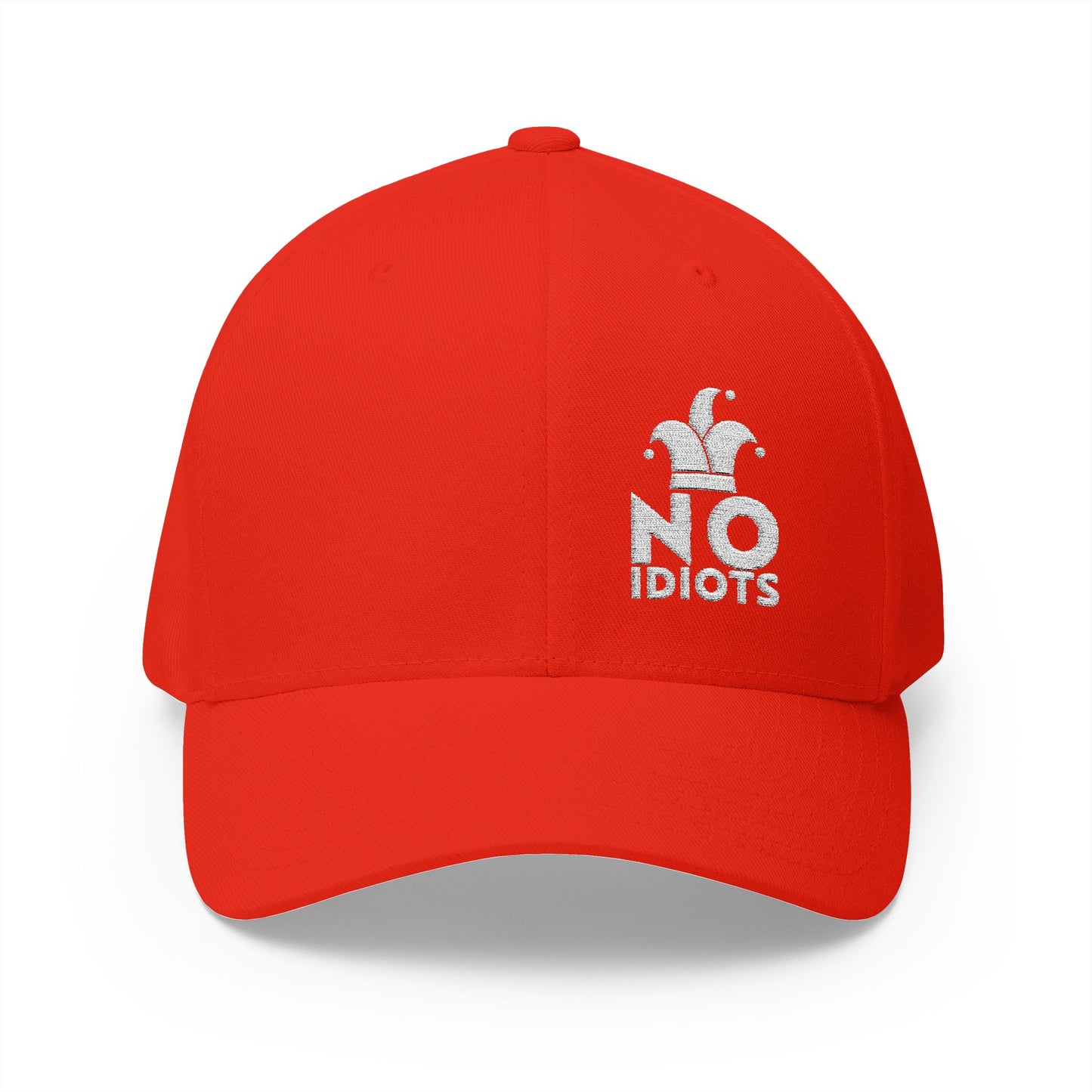 No Idiots Witty FlexFit Cap