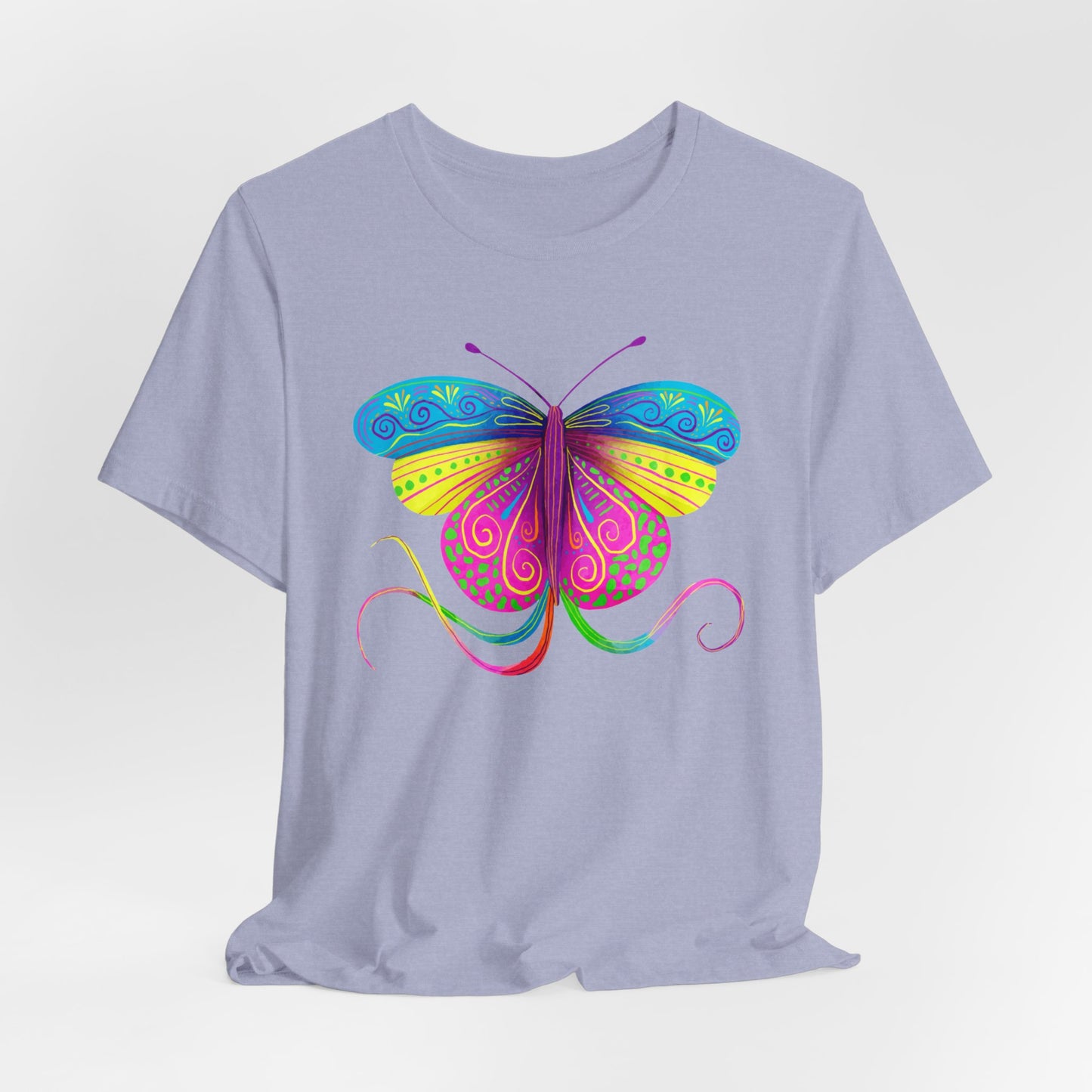 Butterfly T-Shirt For Mexican Folk Art T Shirt For Cinco de Mayo Watercolor TShirt