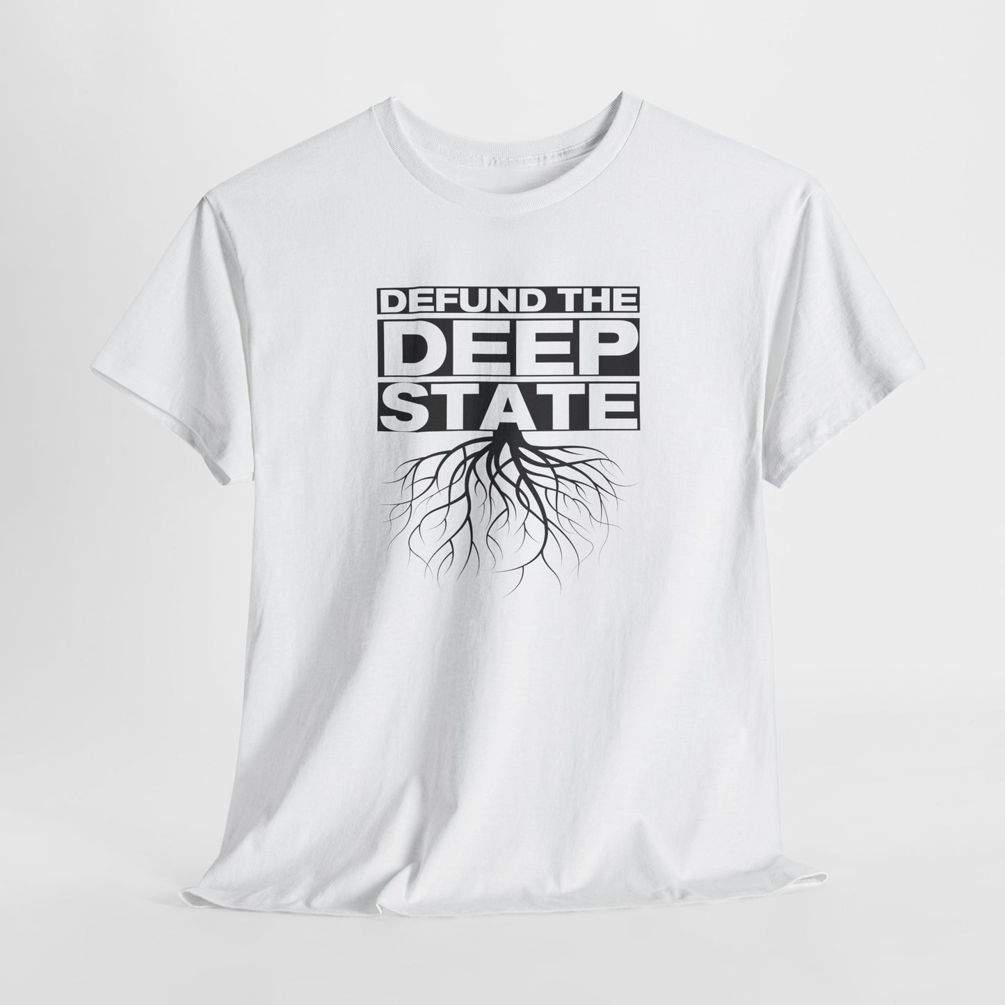 Defund The Deep State T-Shirt Political TShirt For Conservative T Shirt For Conspiracy Tee