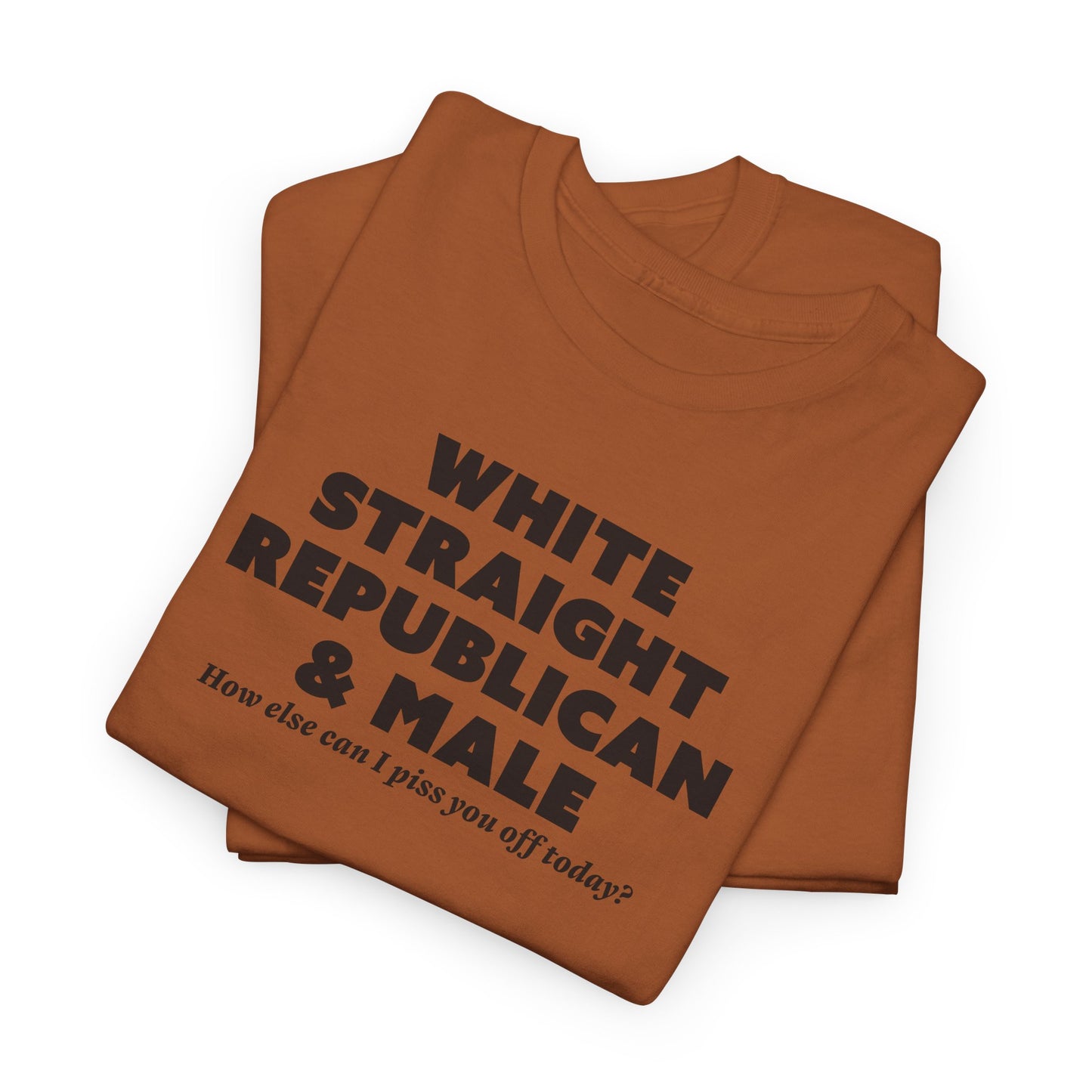 Sarcastic White T-Shirt For Political TShirt for Male T Shirt