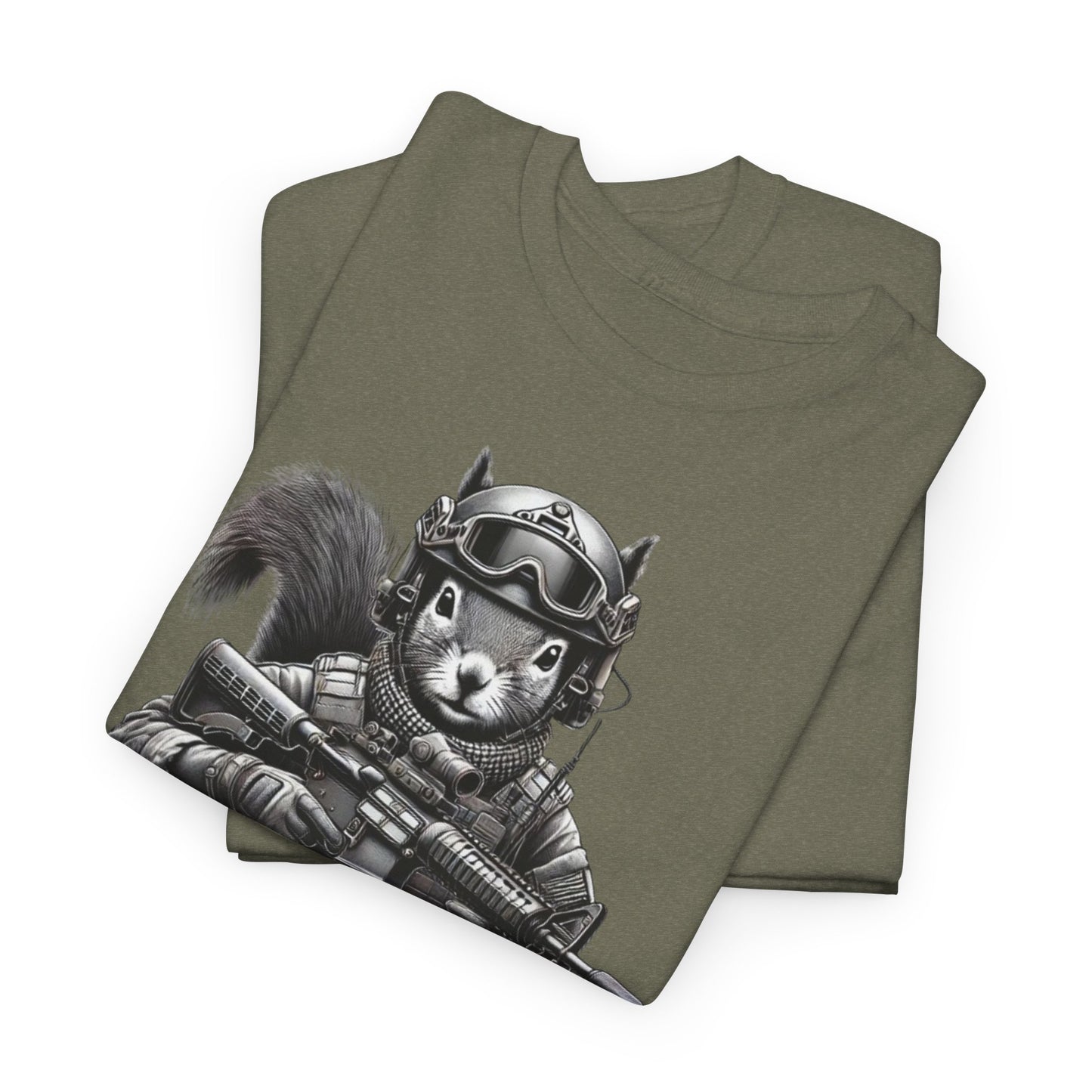 Funny Squirrel Guard Your Nuts T-Shirt Tactical 2A Graphic Tee