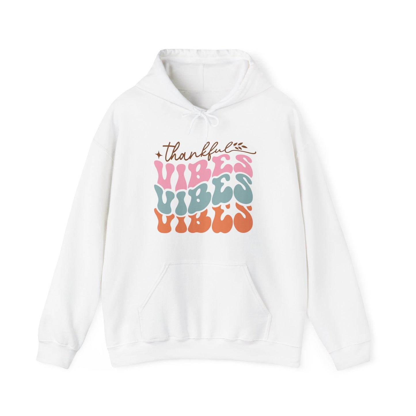 Retro Thanksgiving Hooded Sweatshirt For Thankful Hoodie For Warm Turkey Day Vibes Shirt