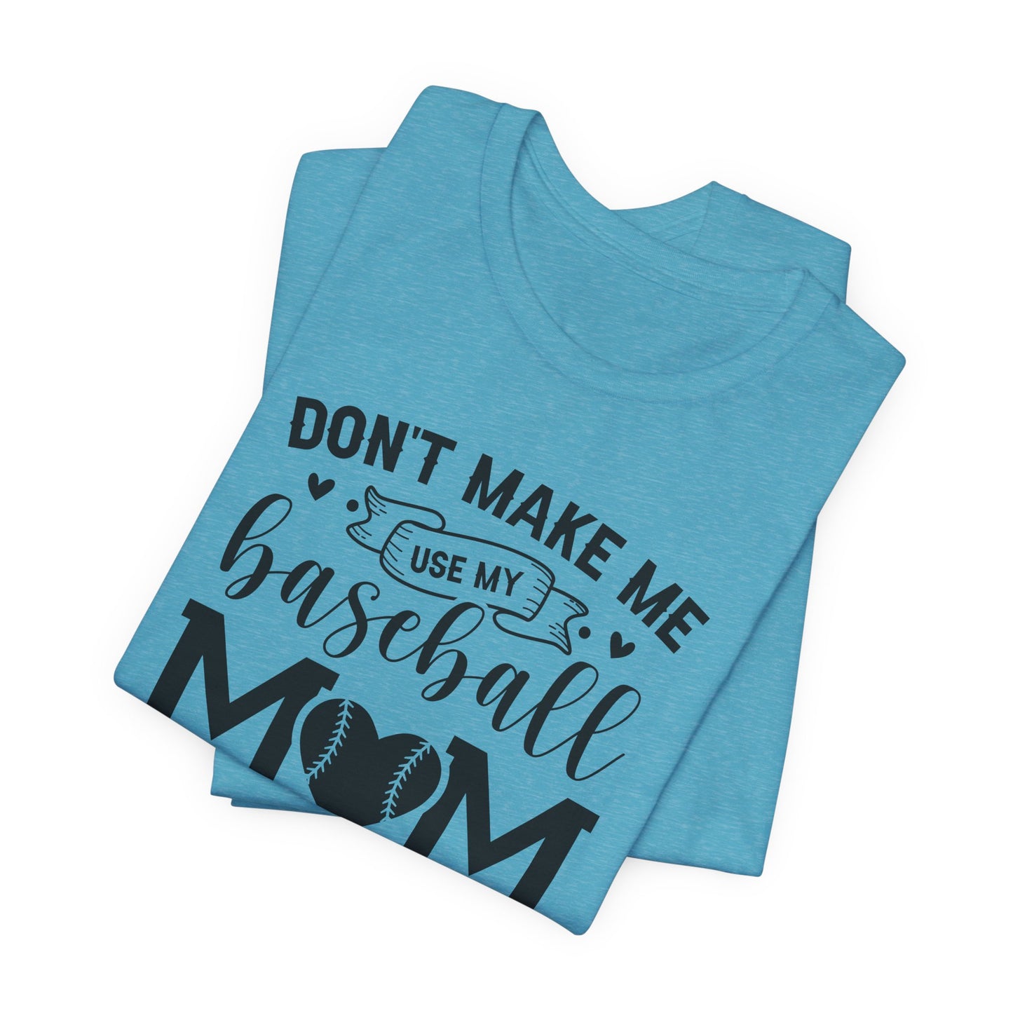 Baseball Mom Voice T-Shirt For School Sports T Shirt For Super Fan TShirt