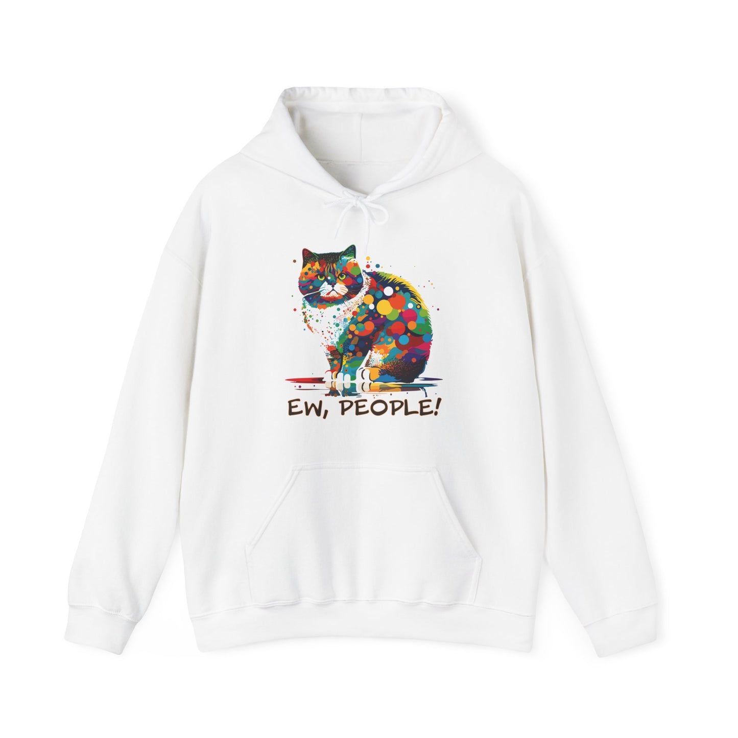 Funny Cat Hoodie For Sarcastic Cat Hooded Sweatshirt For Cat Lovers Hoodie For Anti Social People Hoodie For Introverts