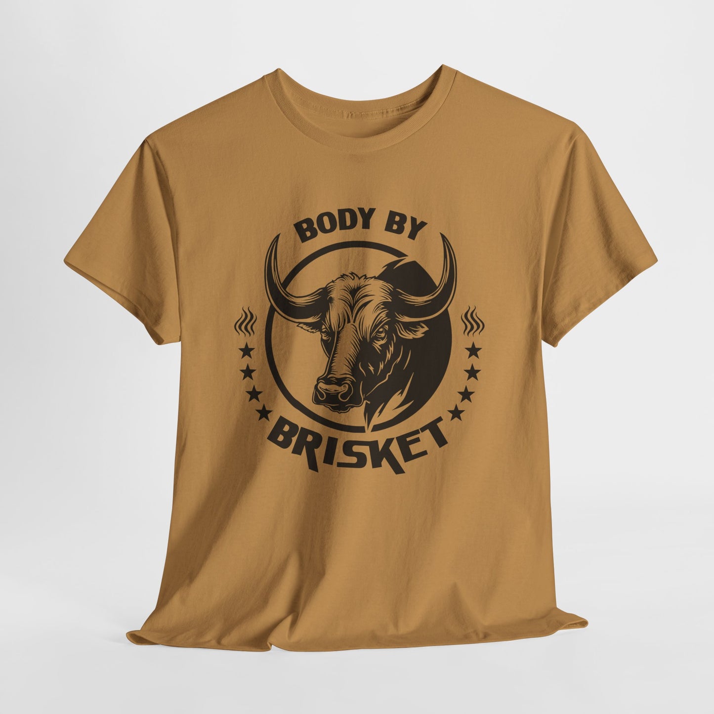 Body By Brisket T-Shirt For BBQ Smoker TShirt For Grilling T Shirt