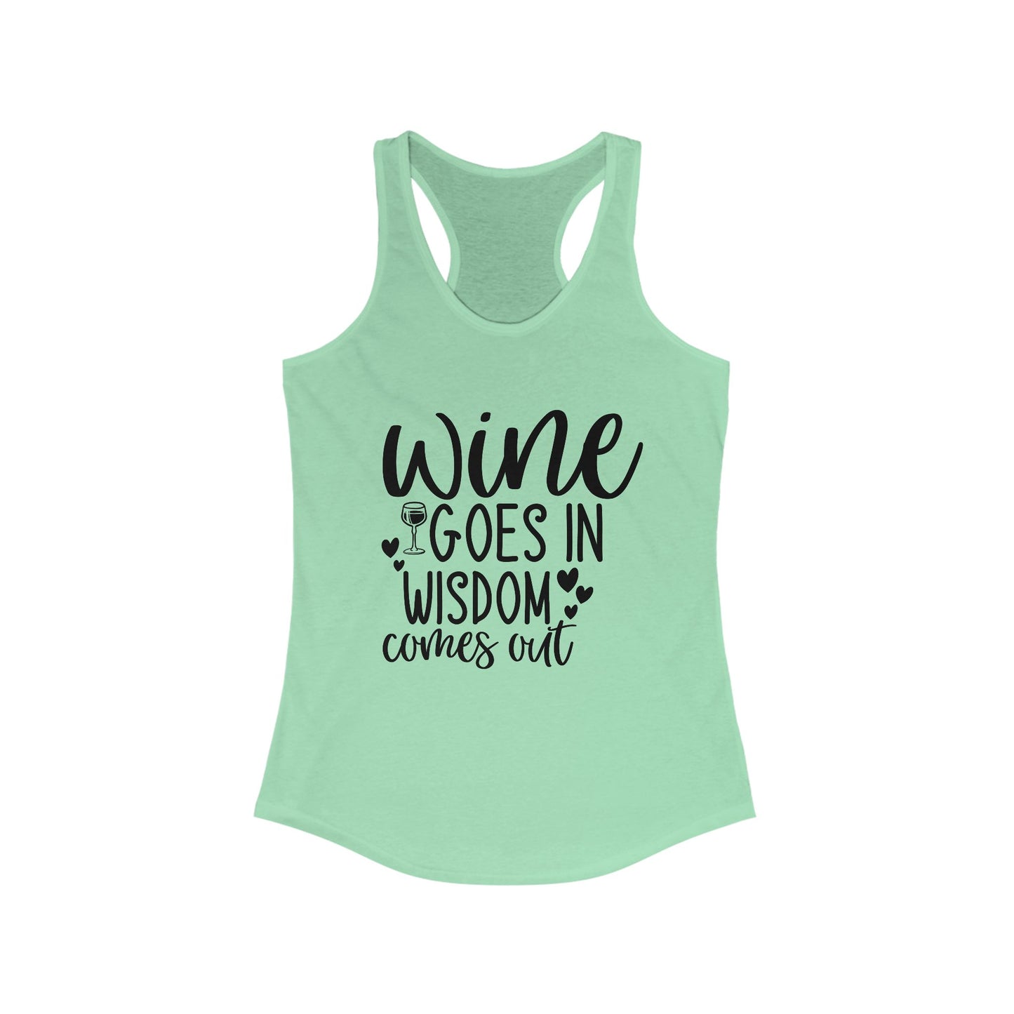 Funny Wine Tank Top For Wisdom And Women Wine Lovers Summer Top