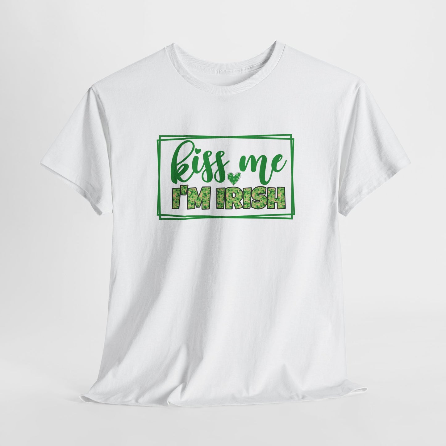 Kiss Me I'm Irish T-Shirt For St Patricks Day T Shirt For St Paddys Day T Shirt