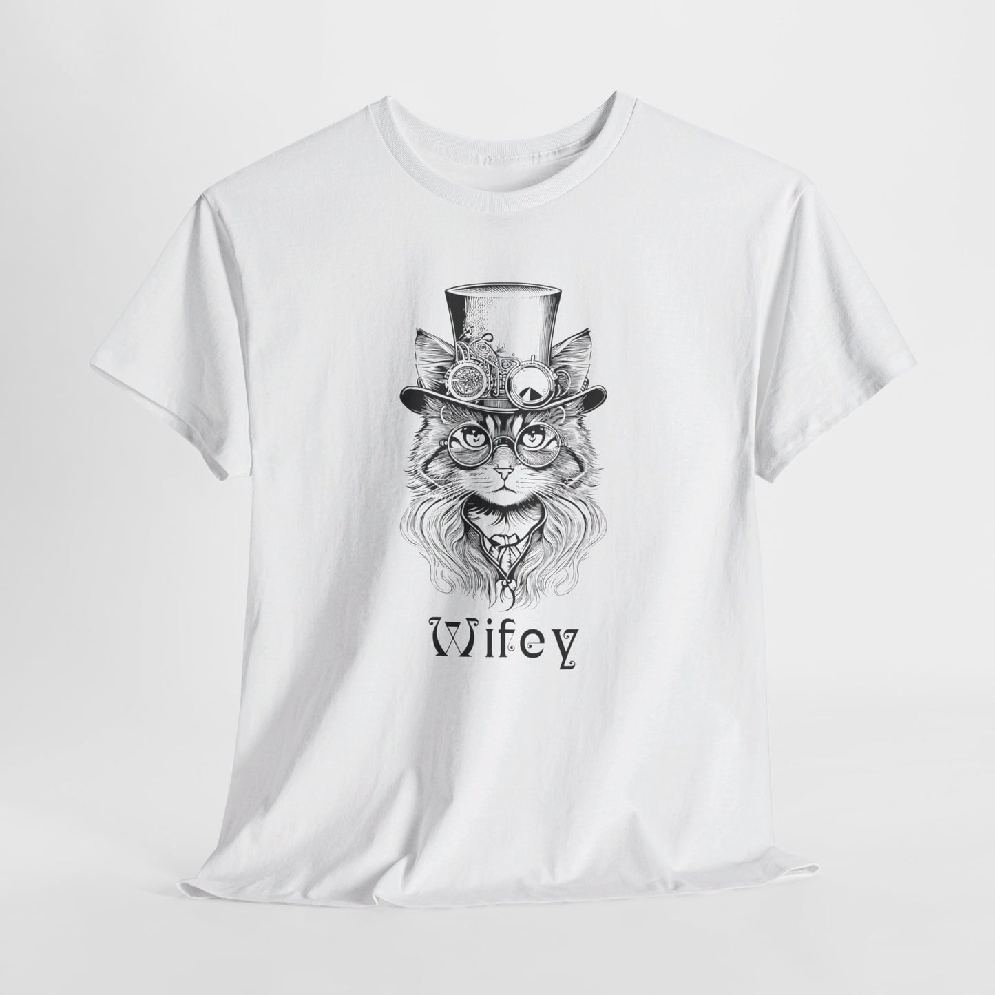 Wifey T-Shirt For Steampunk Wedding TShirt For Bride T Shirt For Couples Shirt For New Wife Shirt