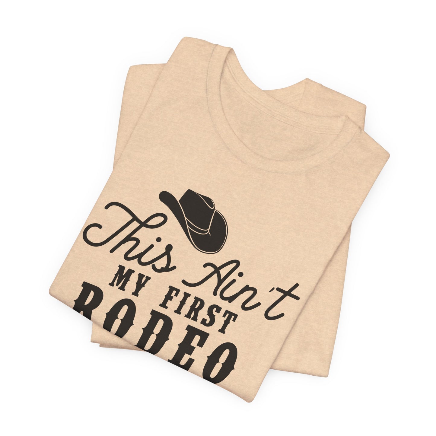 First Rodeo T-Shirt For Stock Show T Shirt For Cowgirl TShirt