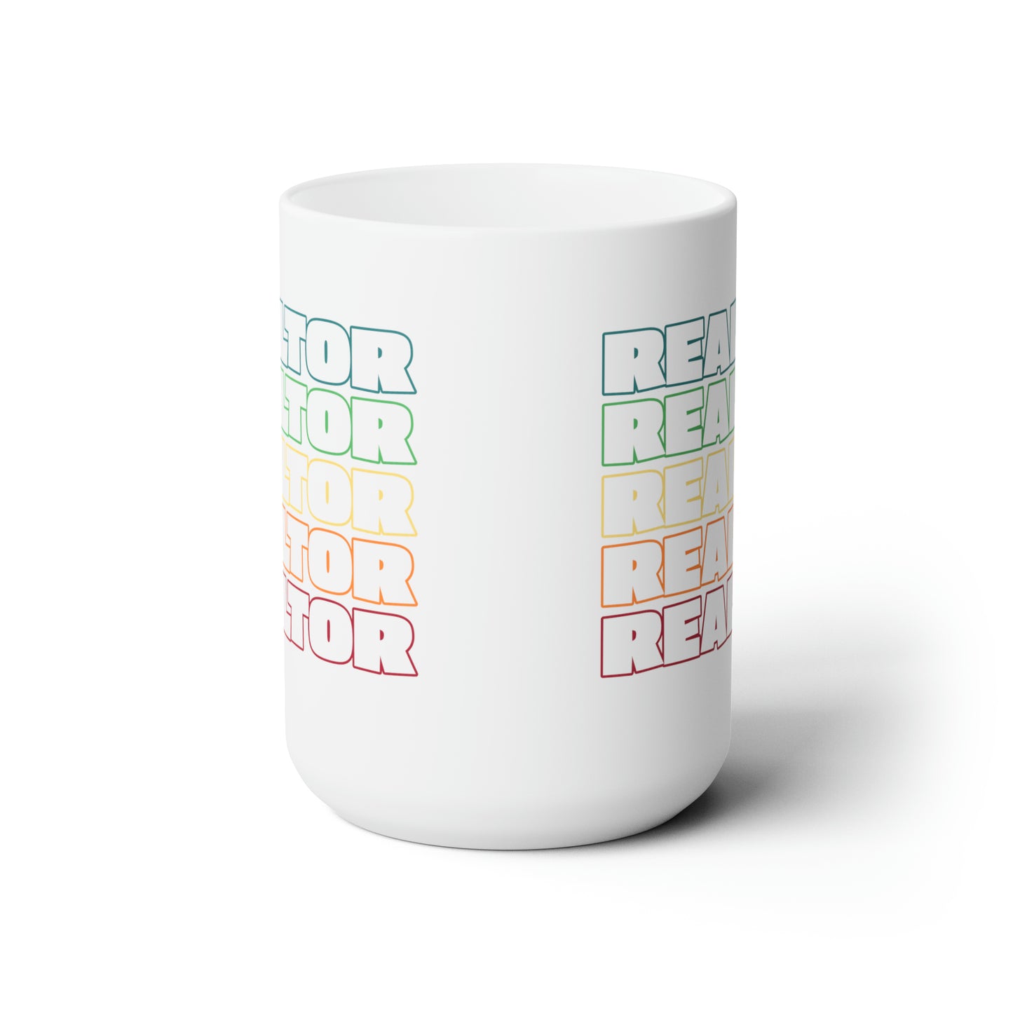 Colorful Realtor Coffee Mug For Real Estate Agent Hot Tea Cup Gift