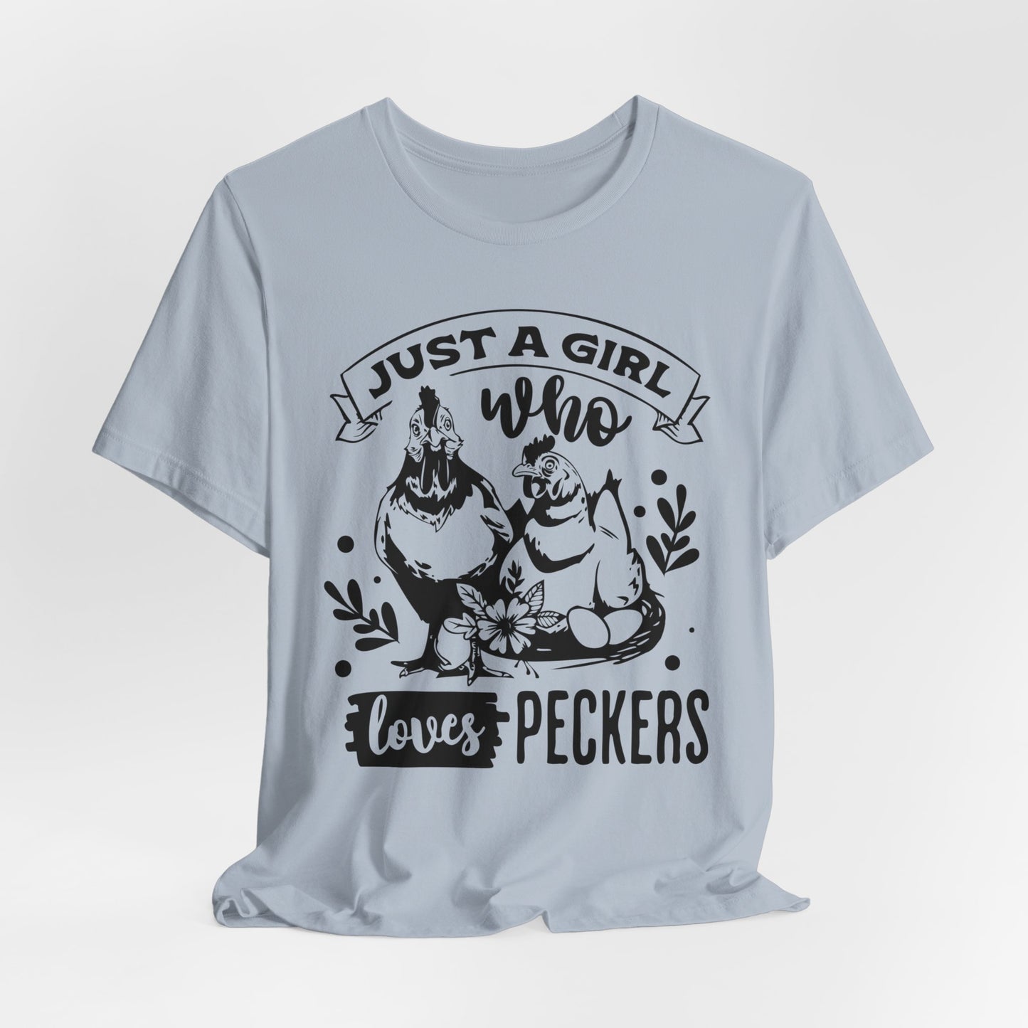 Chicken T-Shirt For Funny Peckers T Shirt For Fowl Hen T Shirt For Silly Poultry Tee