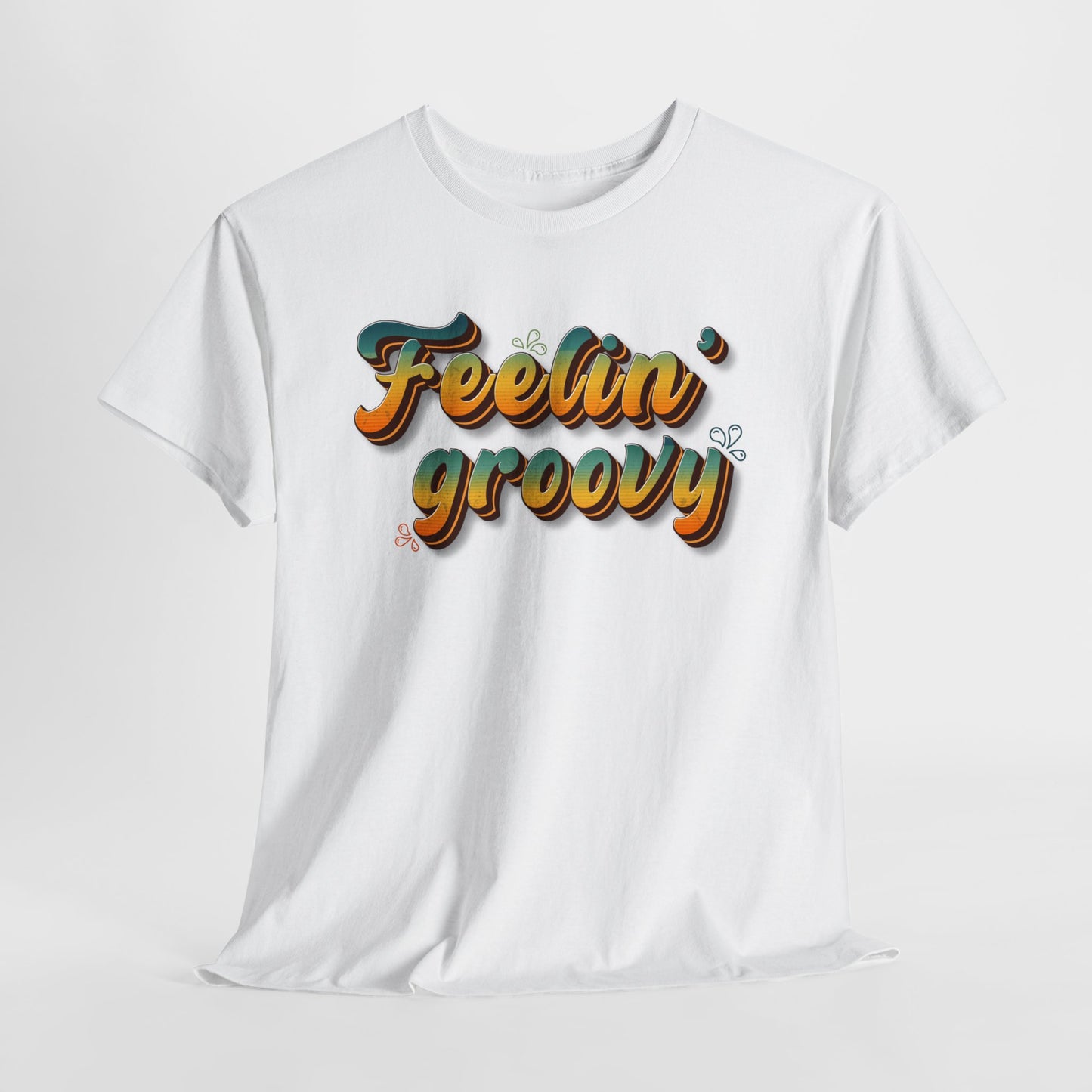 Groovy T-Shirt For Feeling Groovy Shirt For Seventies TShirt Retro 70's Vibe T Shirt For Retro Gift For Seventies Party Shirt Groovy Gift