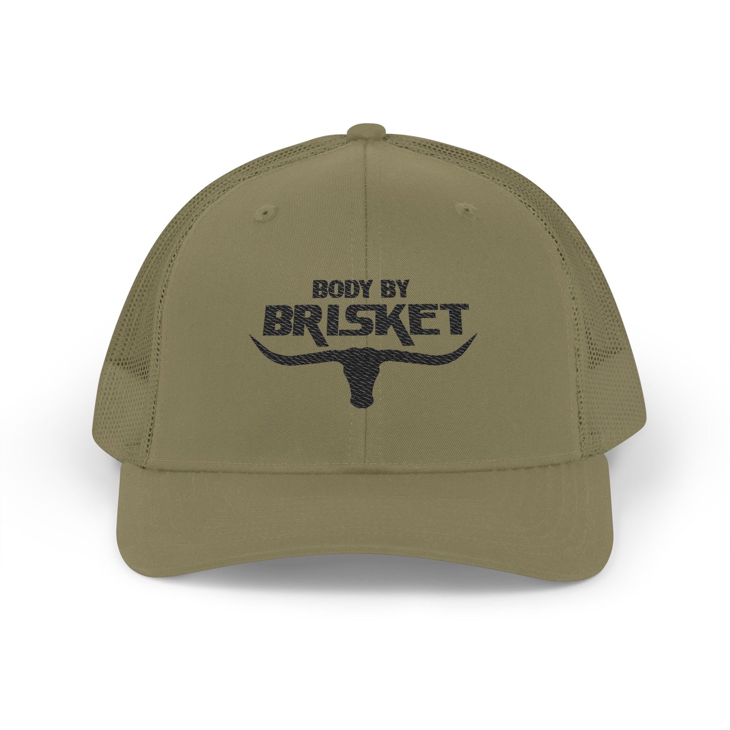 Body By Brisket Snapback Trucker Cap