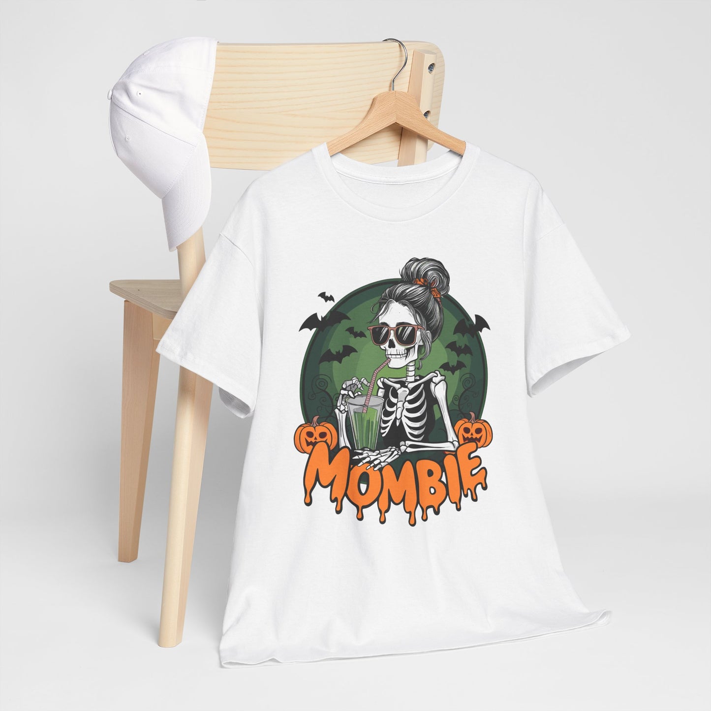 Mombie T-Shirt For Punny Zombie T Shirt For Cute Halloween TShirt For Mom