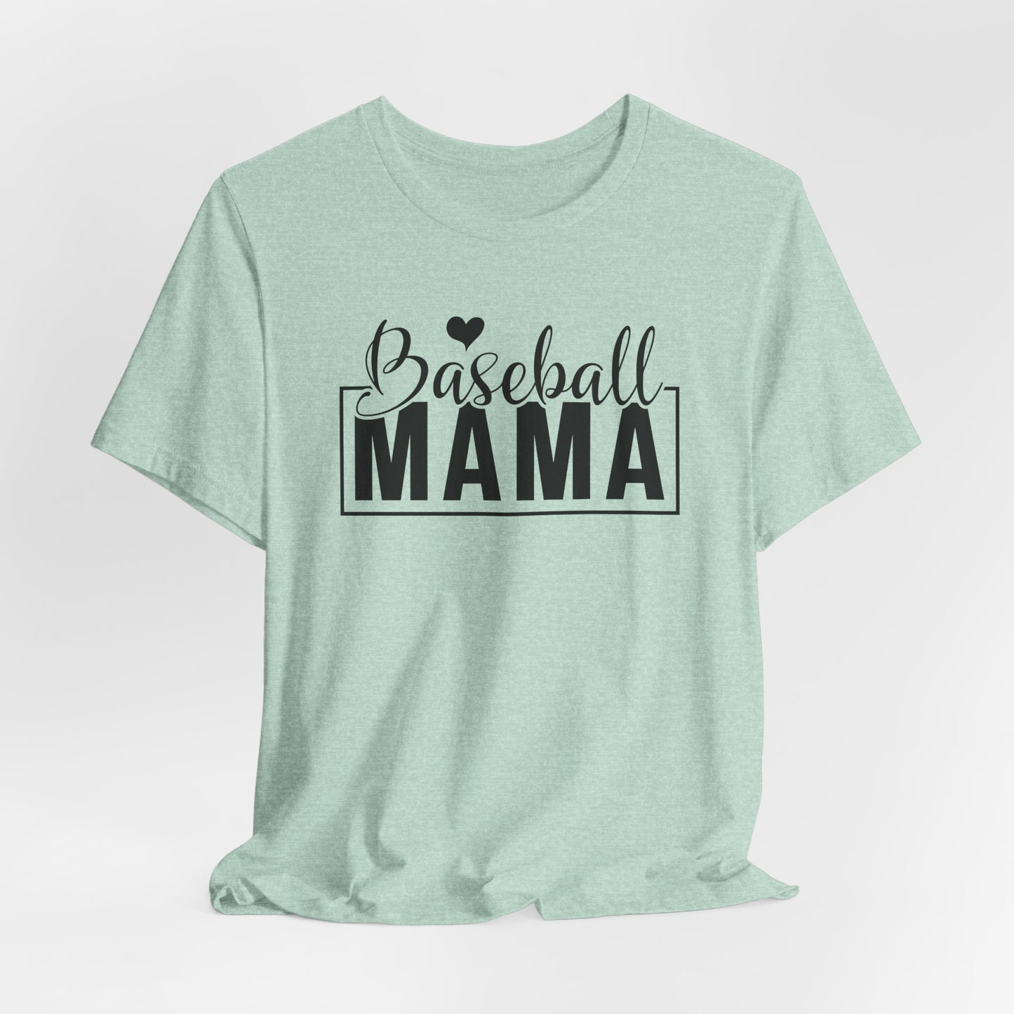 Baseball Mama T-Shirt For Sports Fan T Shirt For Proud Parent TShirt