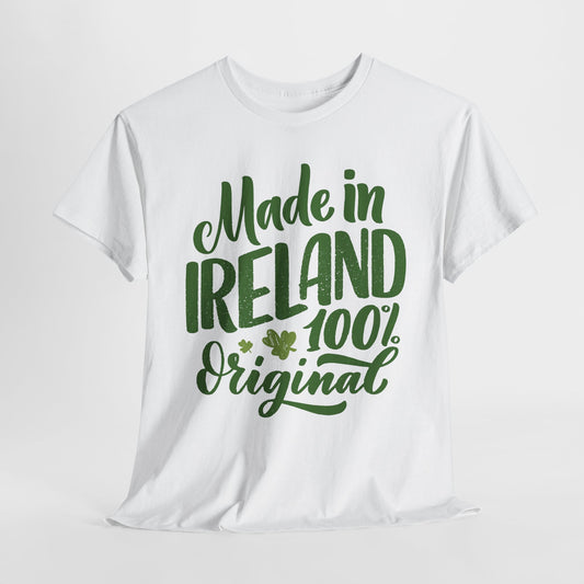 Made In Ireland T-Shirt For St Patrick's Day T Shirt For Irish Holiday TShirt