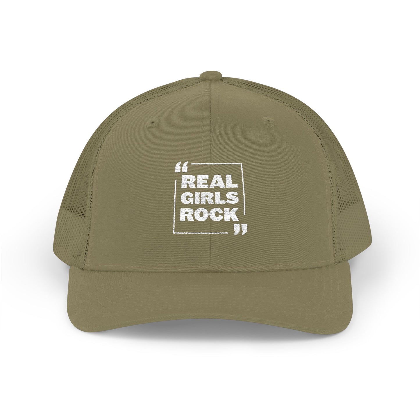 Real Girls Rock Snapback Trucker Cap