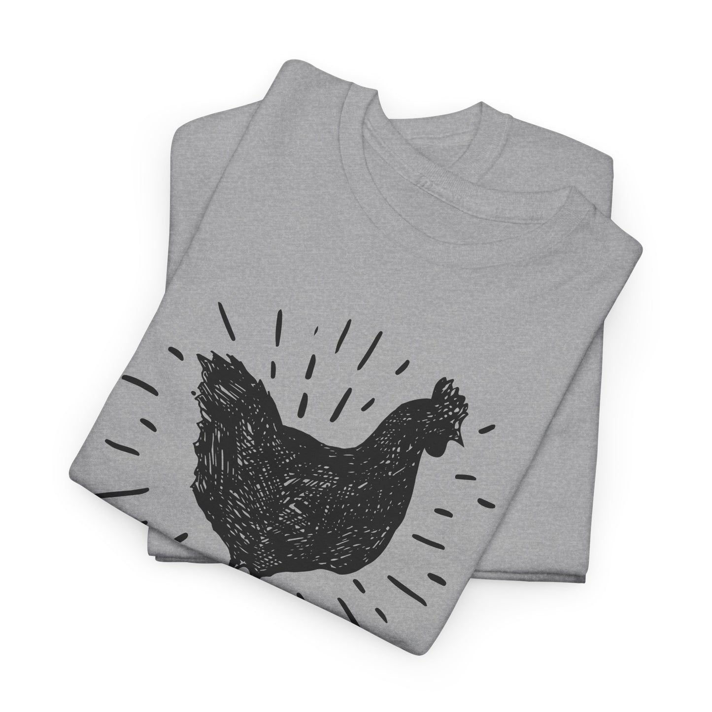 Funny Chicken T-Shirt For What The Cluck TShirt For Hen T Shirt For Farm Girl Shirt For Women T-Shirt For Chicken Owner Tee For Fun Chicken Gift