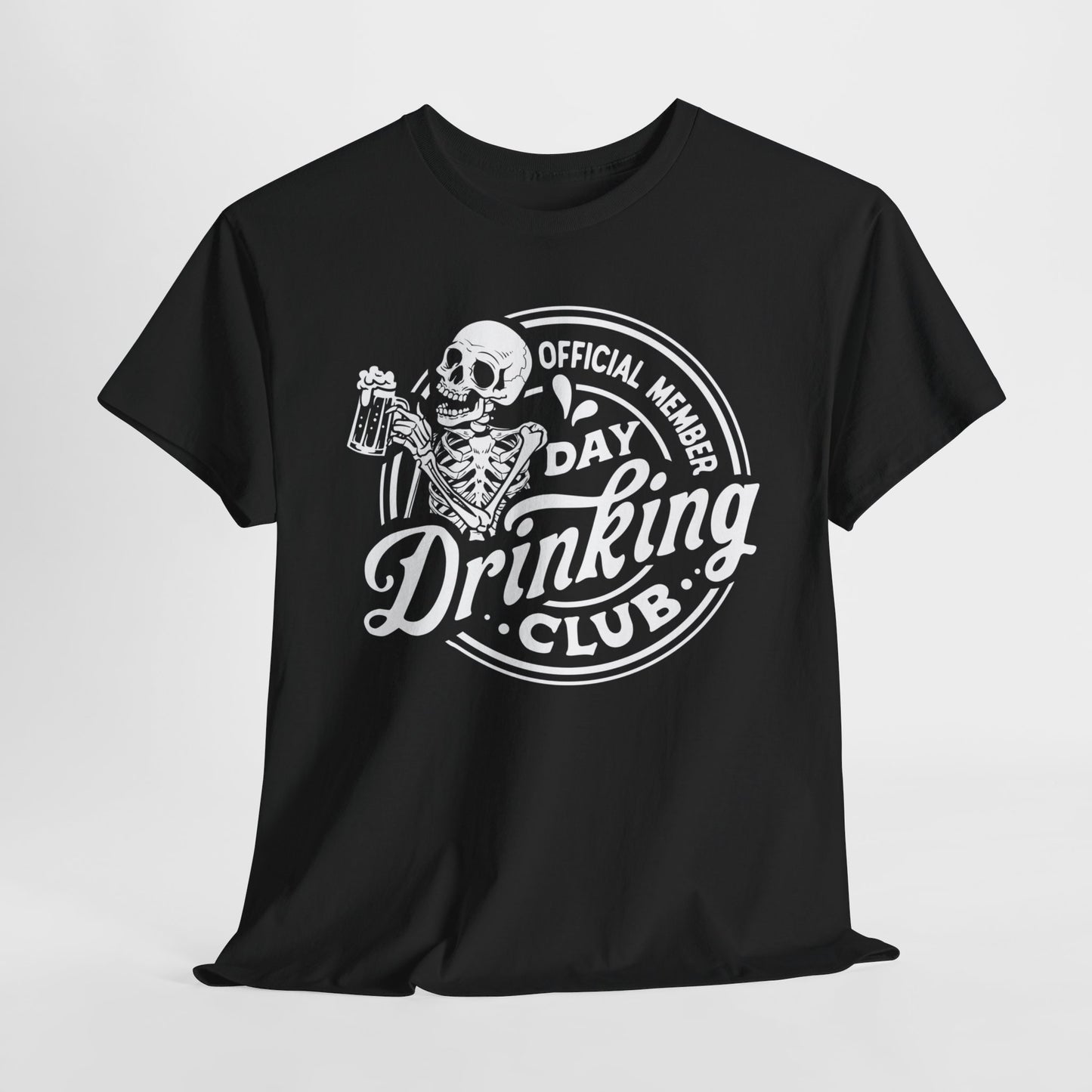 Funny Beer T-Shirt For Day Drinking T Shirt For Snarky Skeleton TShirt