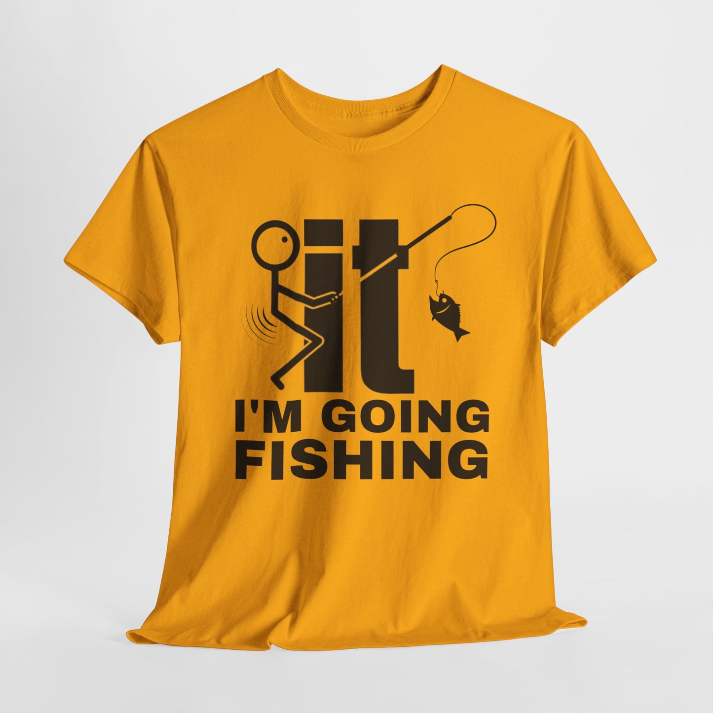 Funny Fishing T-Shirt For F It T Shirt For Graphic Stick Figure TShirt For Fisherman Gift