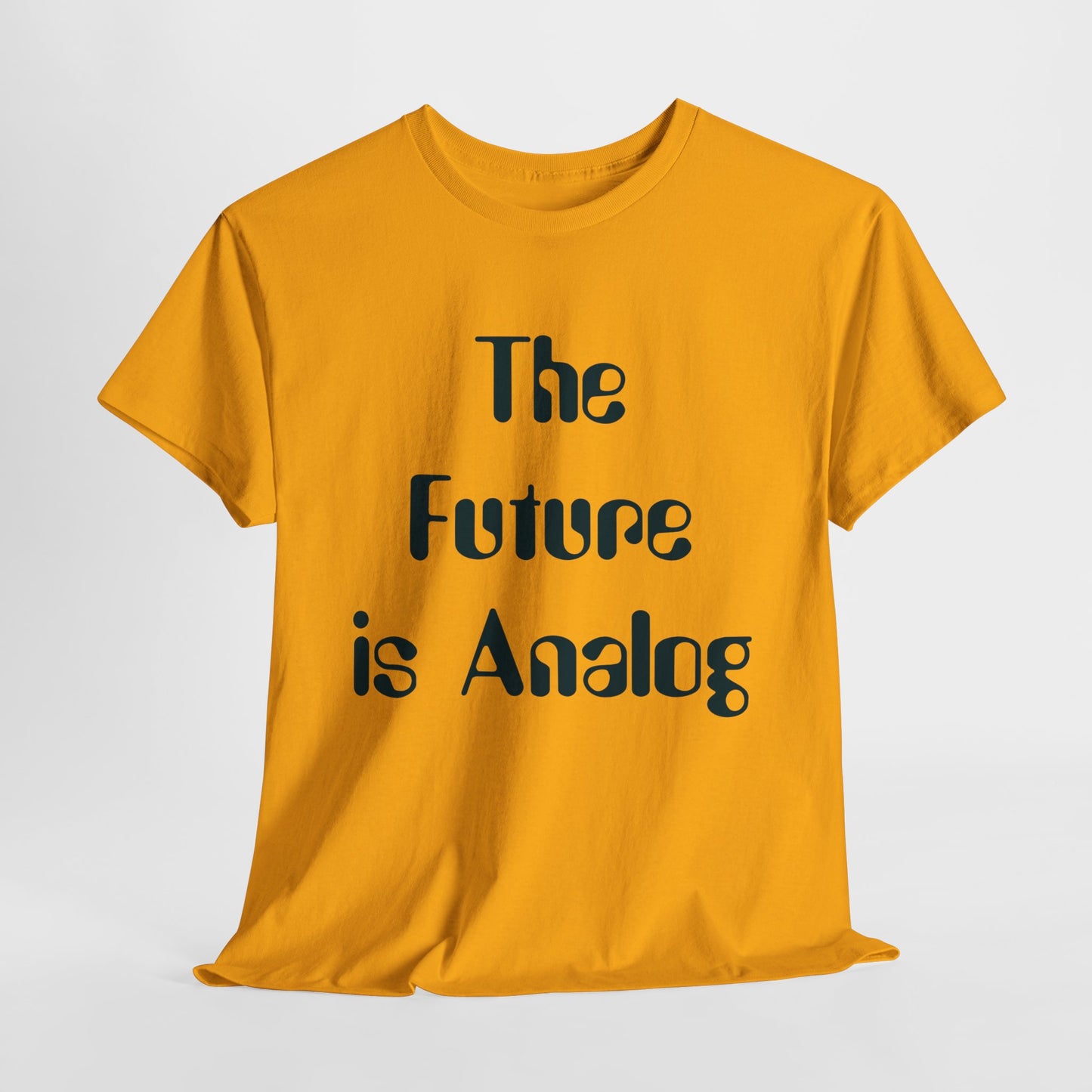 Analog T-Shirt For Future TShirt For Retro Vibes T Shirt For Analog Tech Shirt For Old School T-Shirt For Nerd Gift